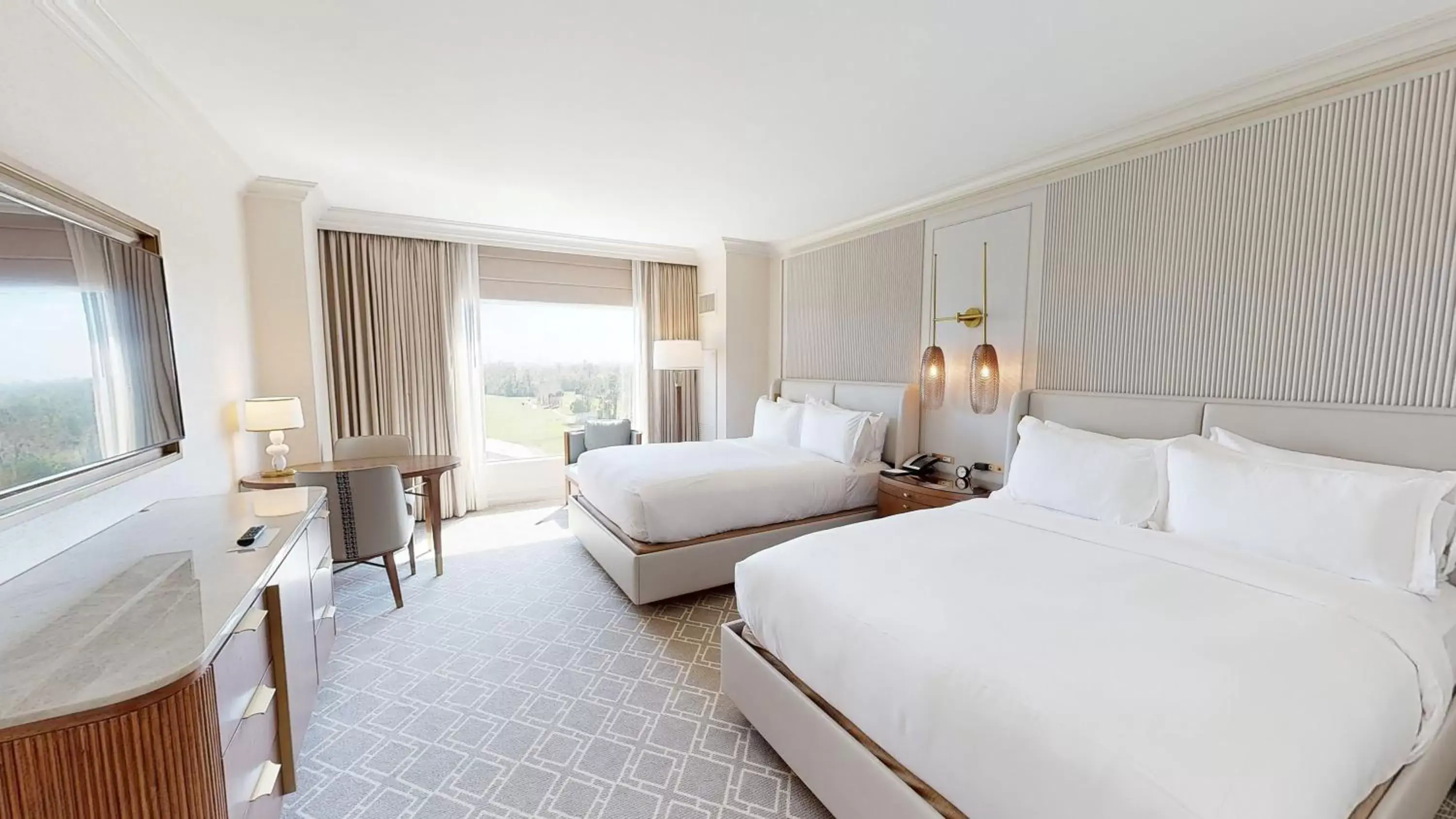 Deluxe Queen Room with Two Queen Beds - High Floor in Waldorf Astoria Orlando