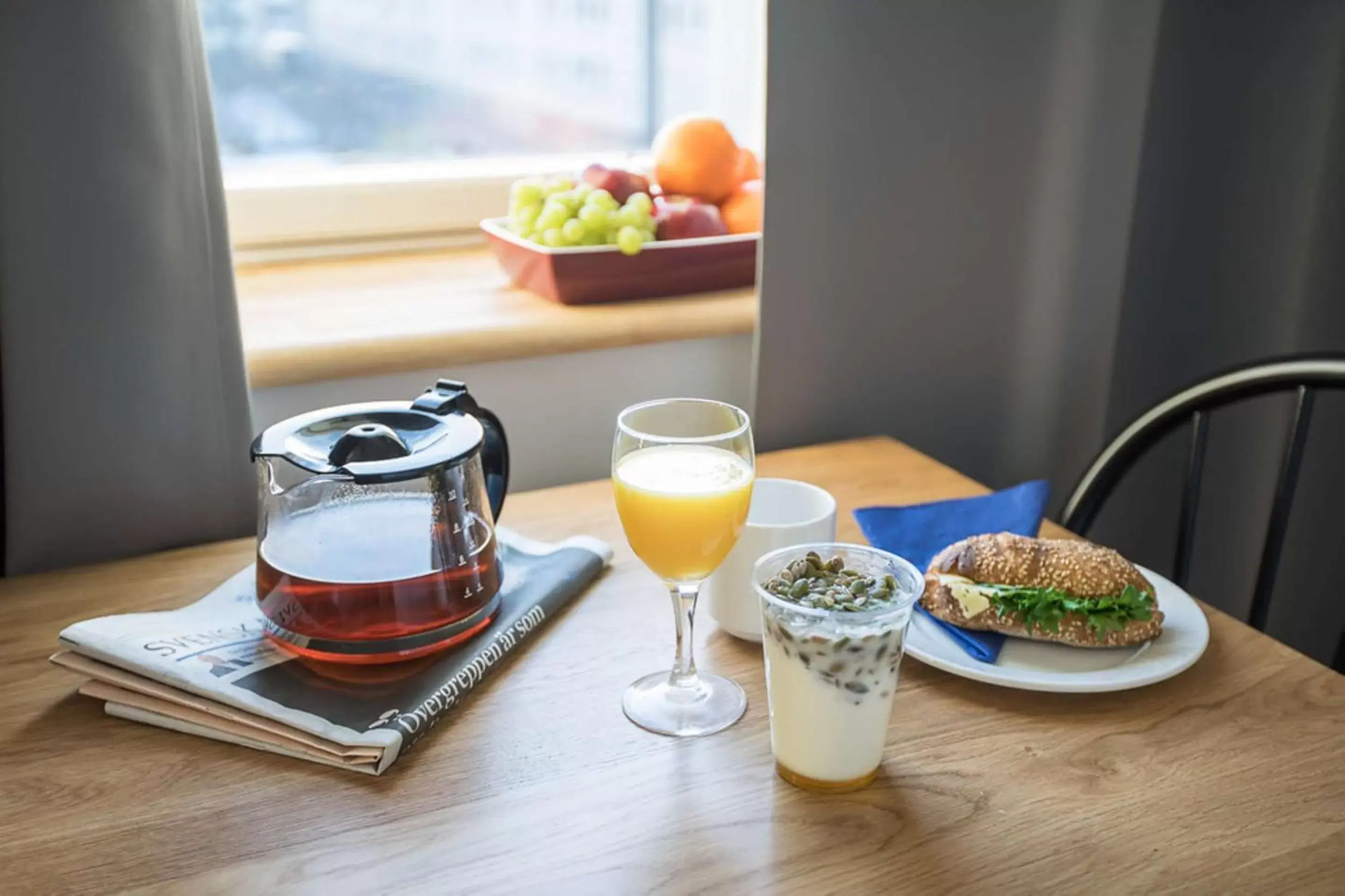 Breakfast in Biz Apartment Solna Breakfast in Biz Apartment Solna