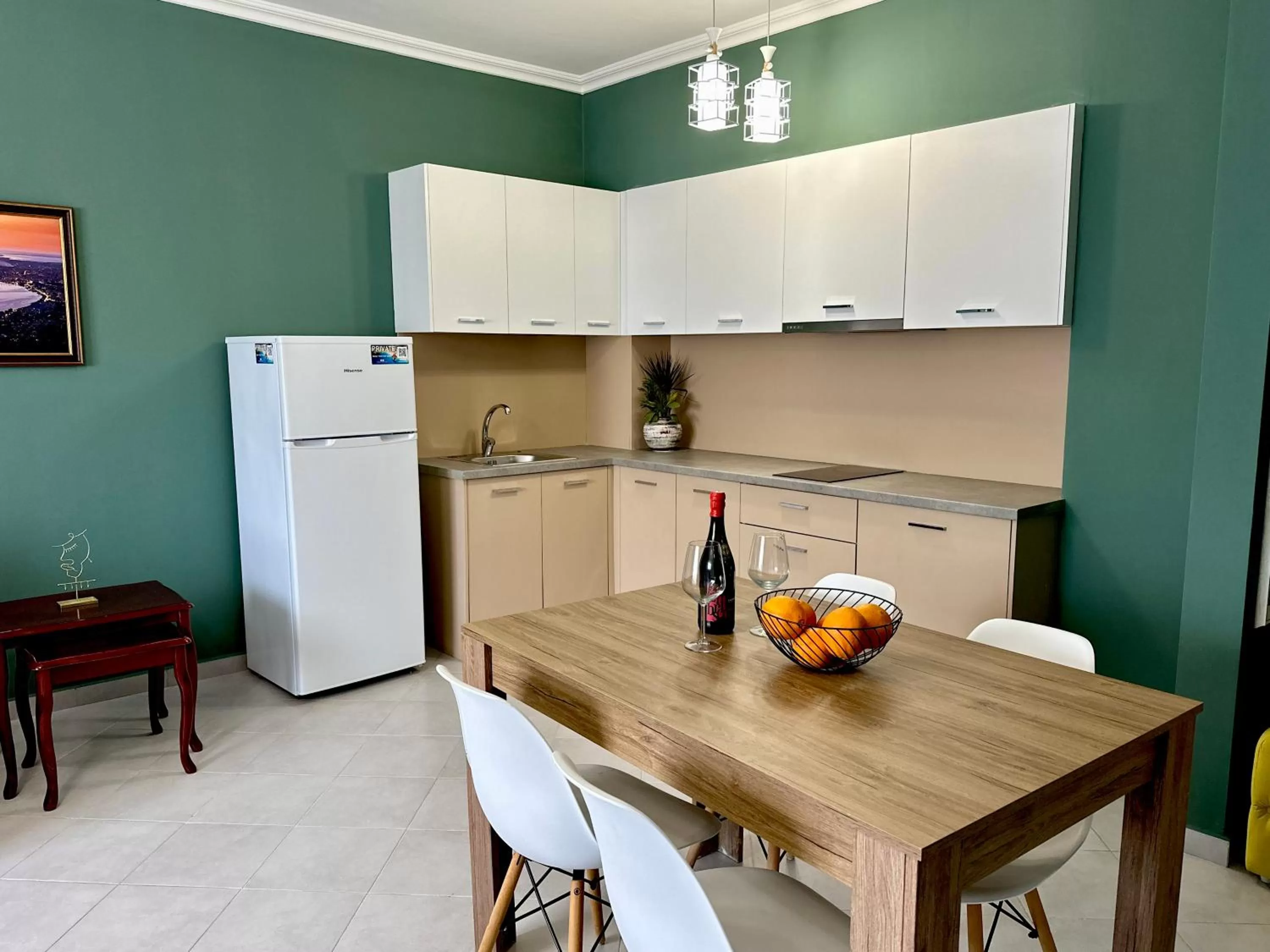 Kitchen or kitchenette in FAMILY SUITE RESIDENCE