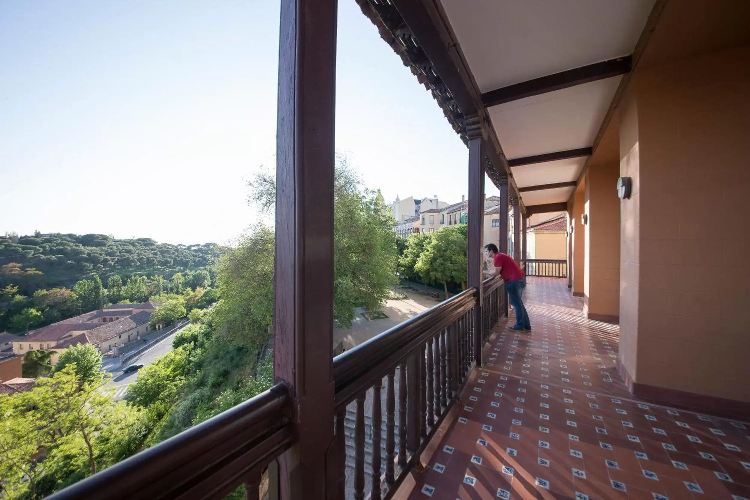 Balcony/Terrace in Real Segovia by Recordis Hotels
