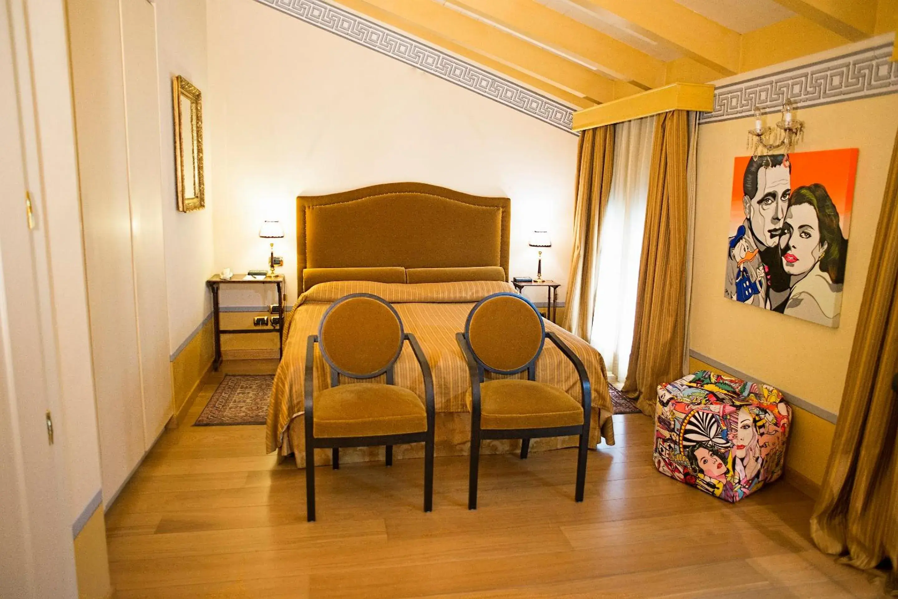 Bedroom in Hotel Palazzo Guiscardo