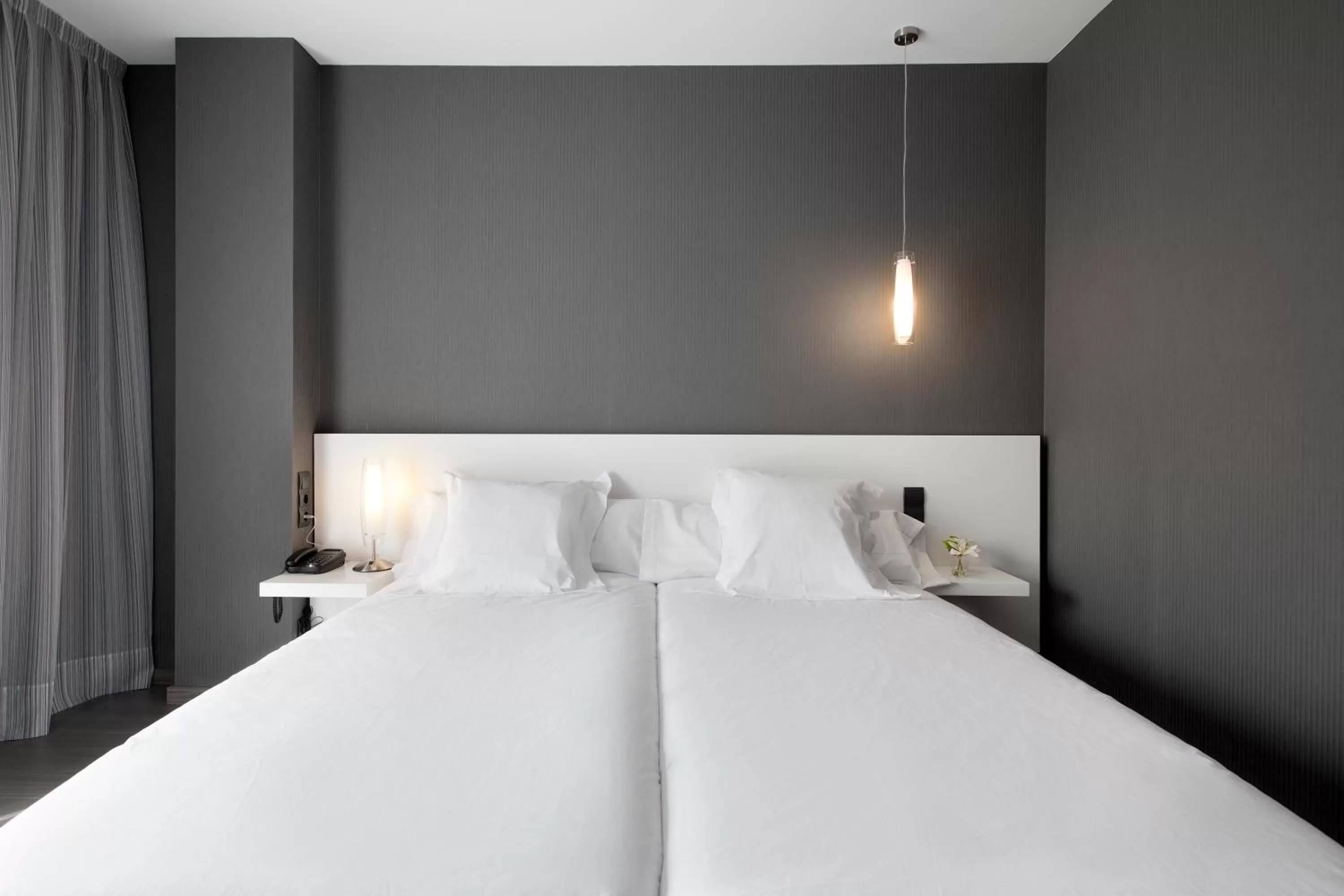 Bed in Hotel MasMonzon