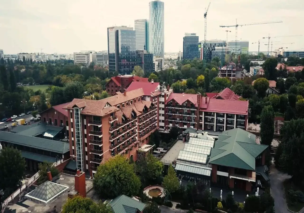 Property building, Bird's-eye View in Caro Hotel