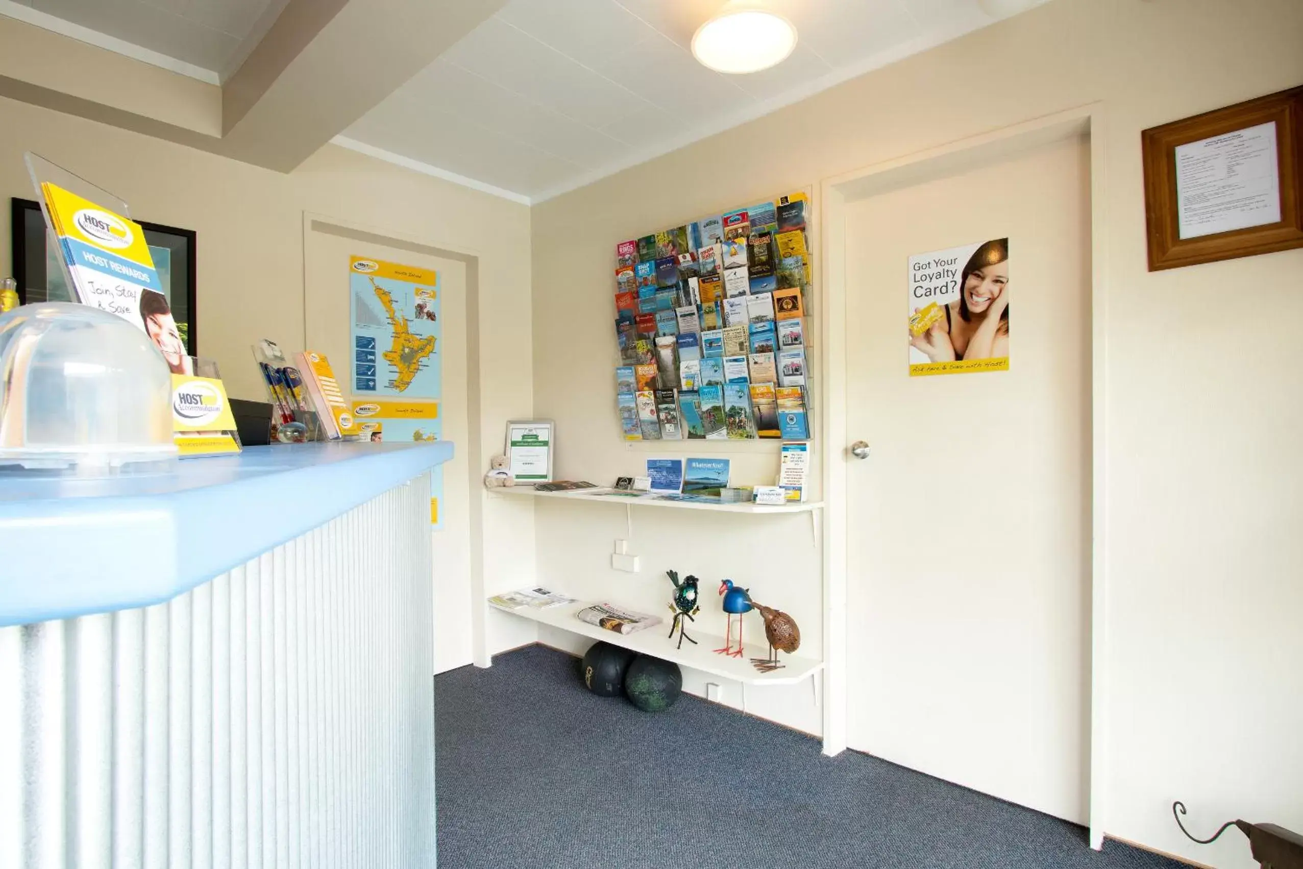 Lobby or reception in Kapiti Gateway Motel