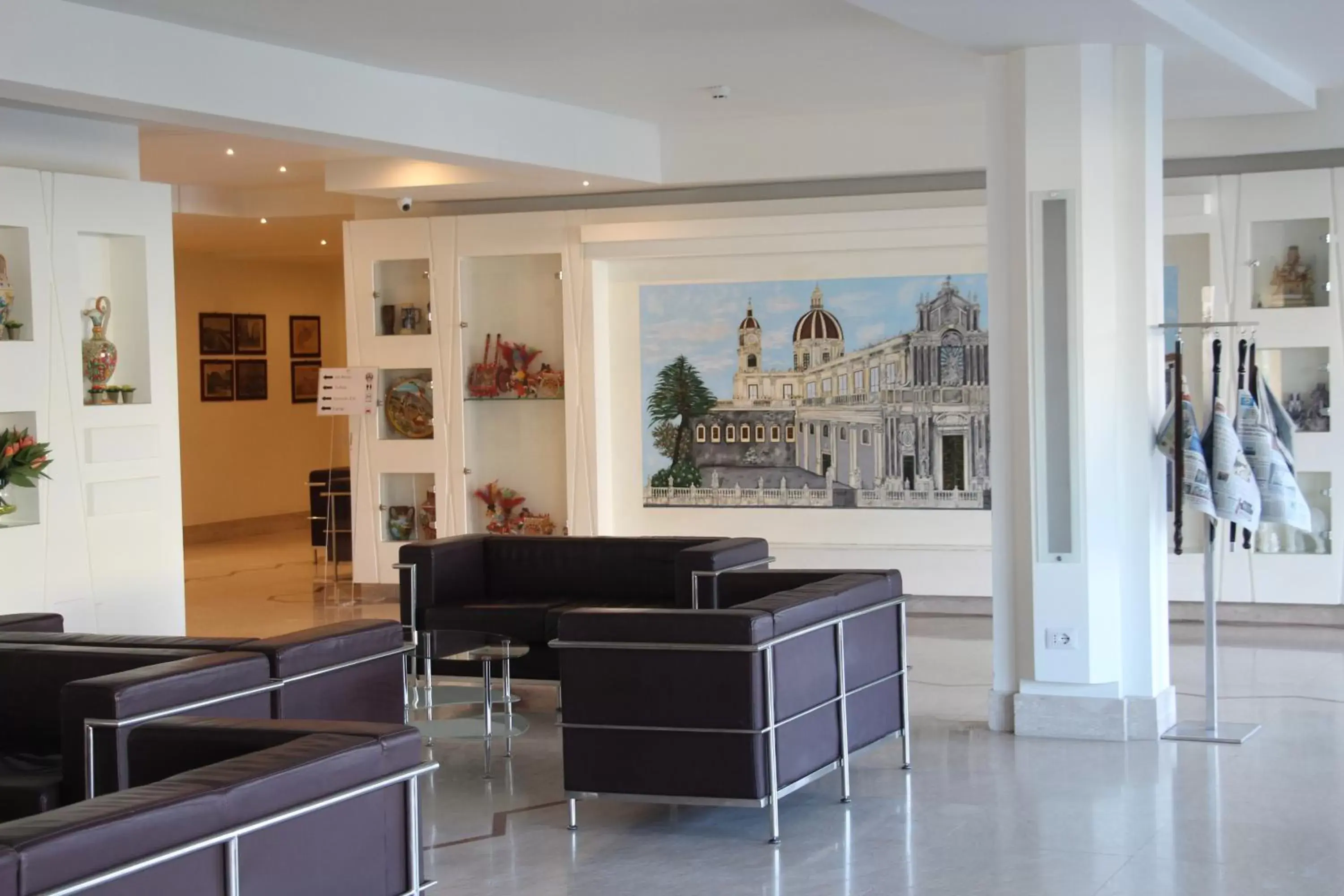 Lobby or reception, Lobby/Reception in Catania International Airport Hotel