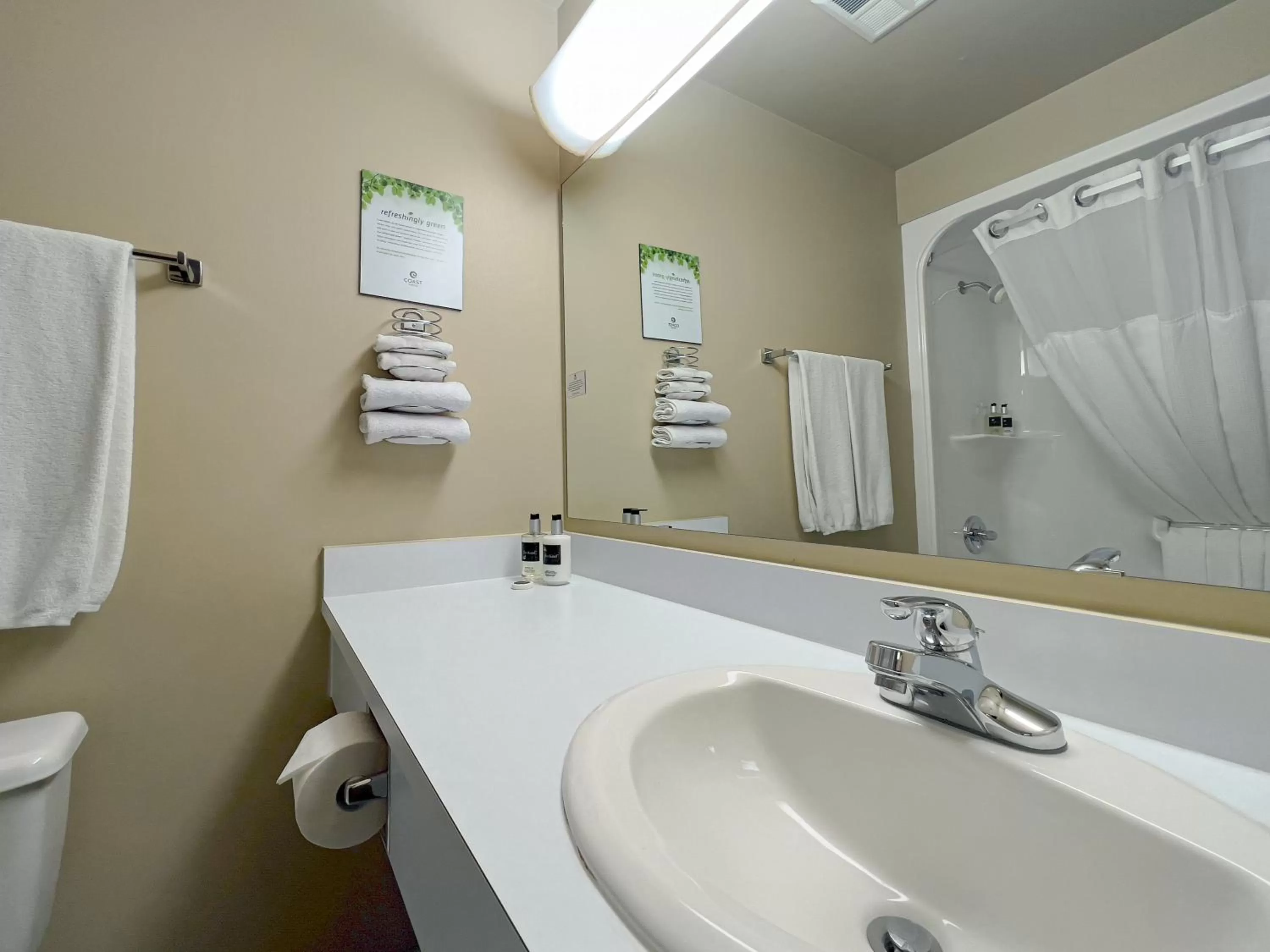 Bathroom in Coast Swift Current Hotel