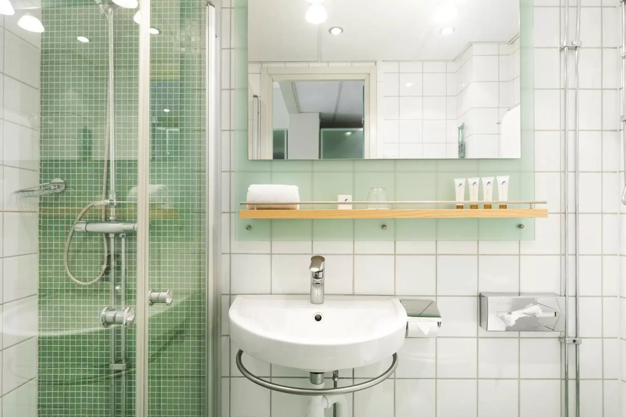 Shower, Bathroom in ProfilHotels President