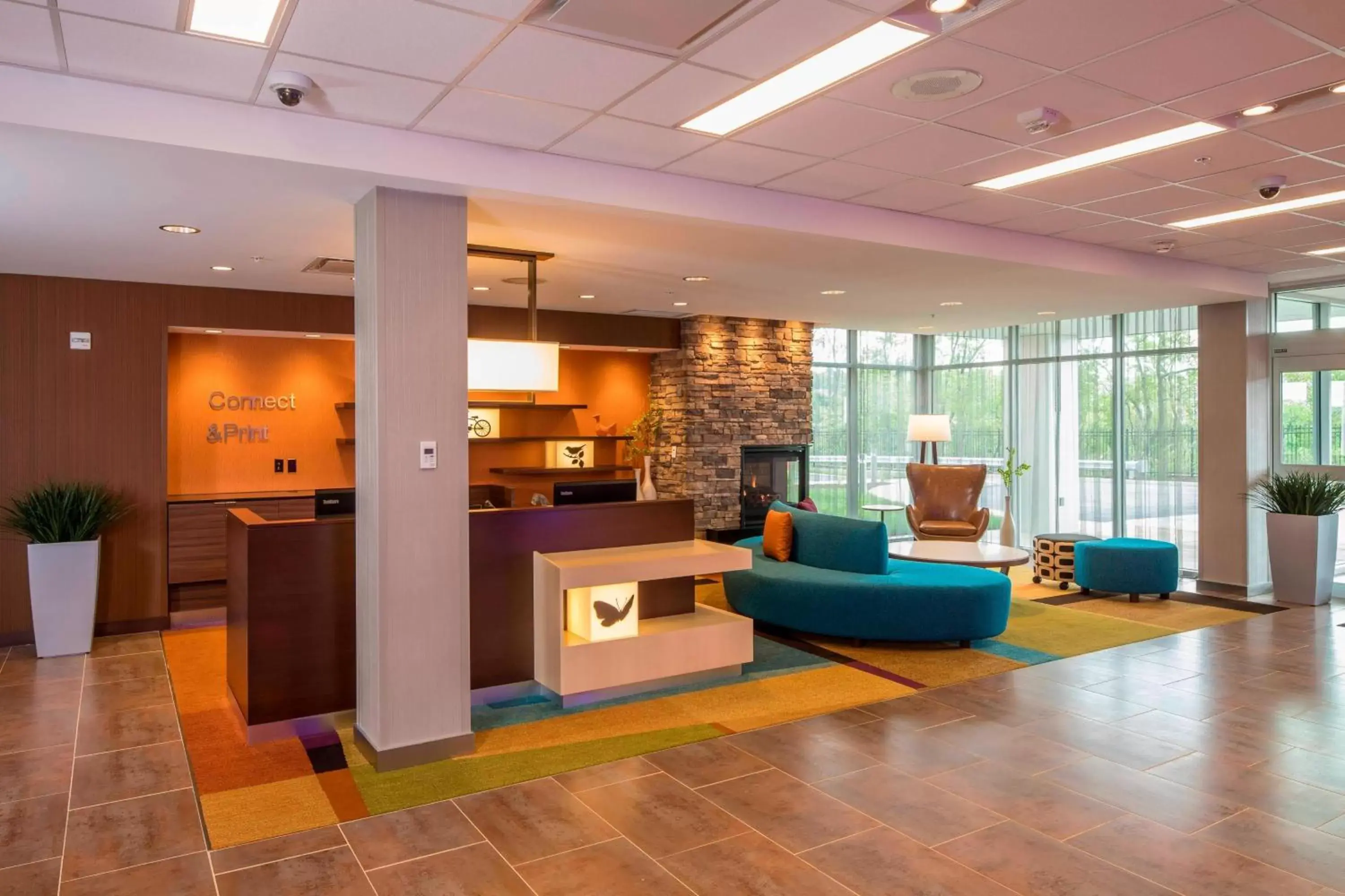 Lobby or reception, Lobby/Reception in Fairfield Inn & Suites by Marriott Pittsburgh North/McCandless Crossing