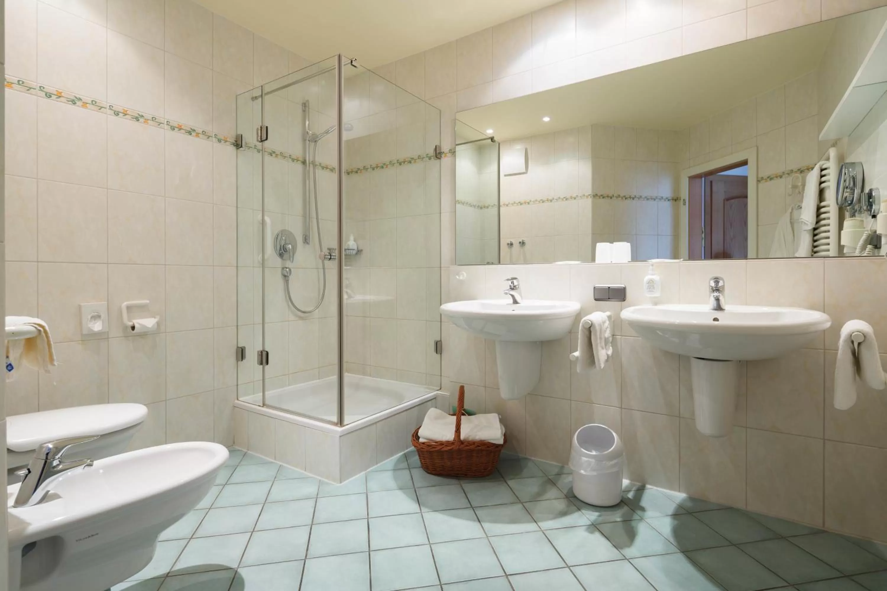 Bathroom in Ringhotel Nebelhornblick