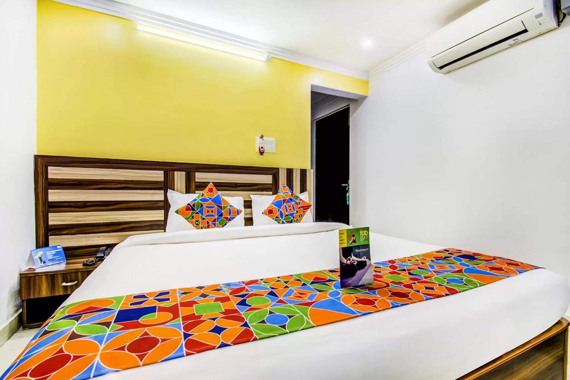 Bedroom, Bed in FabHotel Grand Sheela