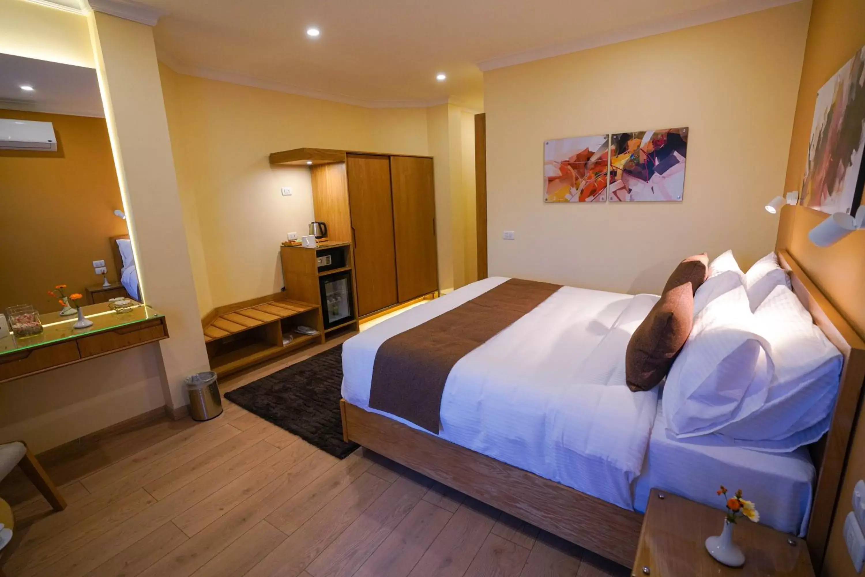 Bedroom, Bed in Obelisk Nile Hotel Aswan