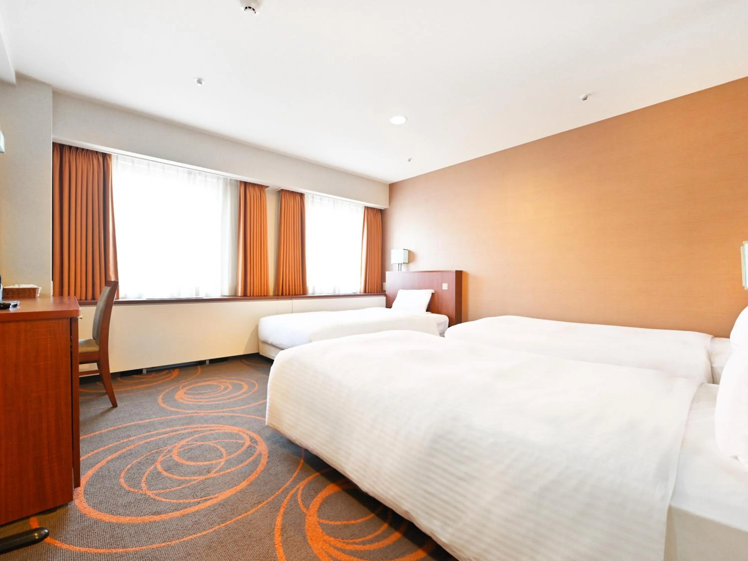 Bedroom, Bed in Hotel Abest Sapporo