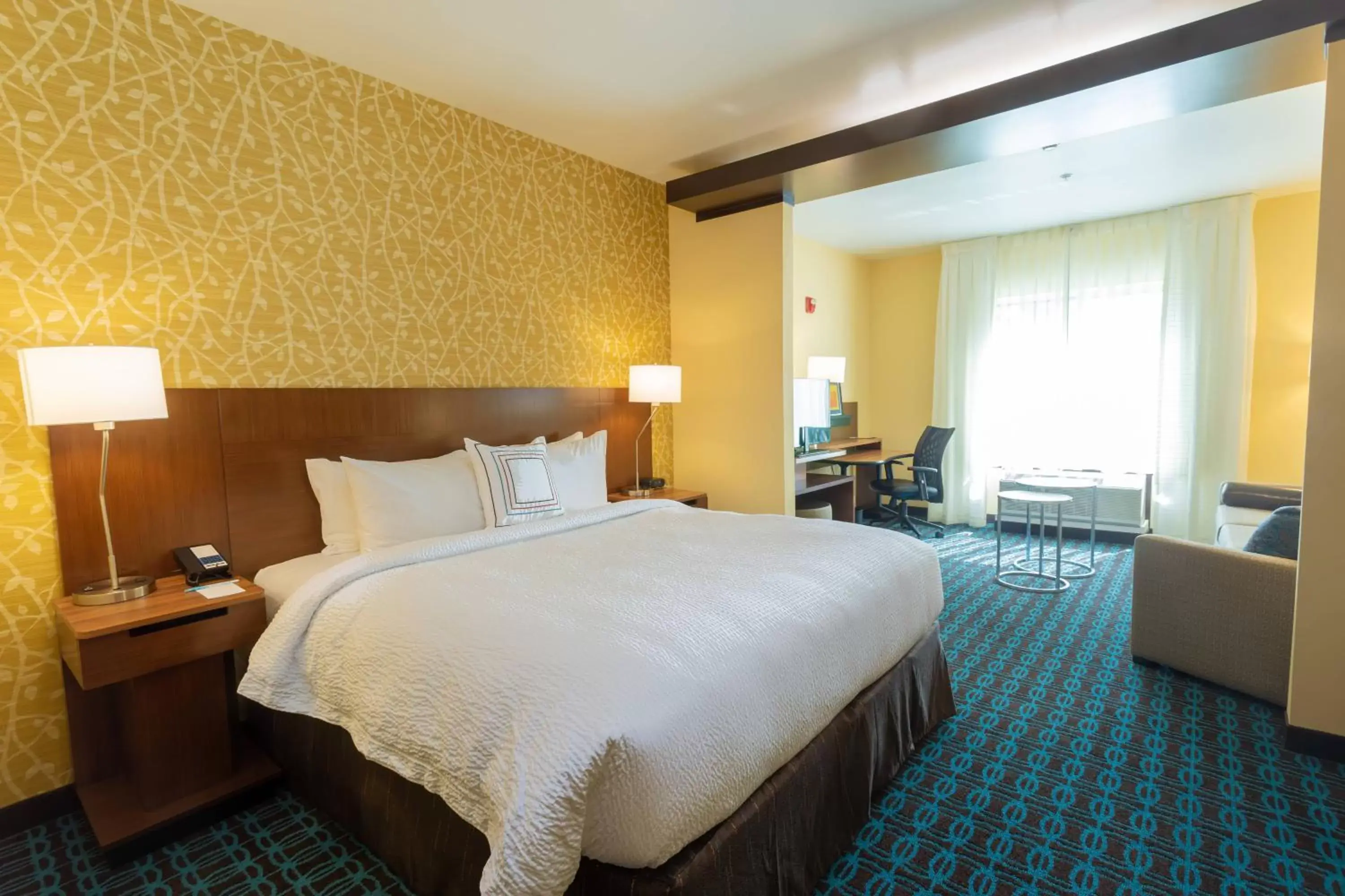 Photo of the whole room, Bed in Fairfield Inn & Suites by Marriott Bay City, Texas
