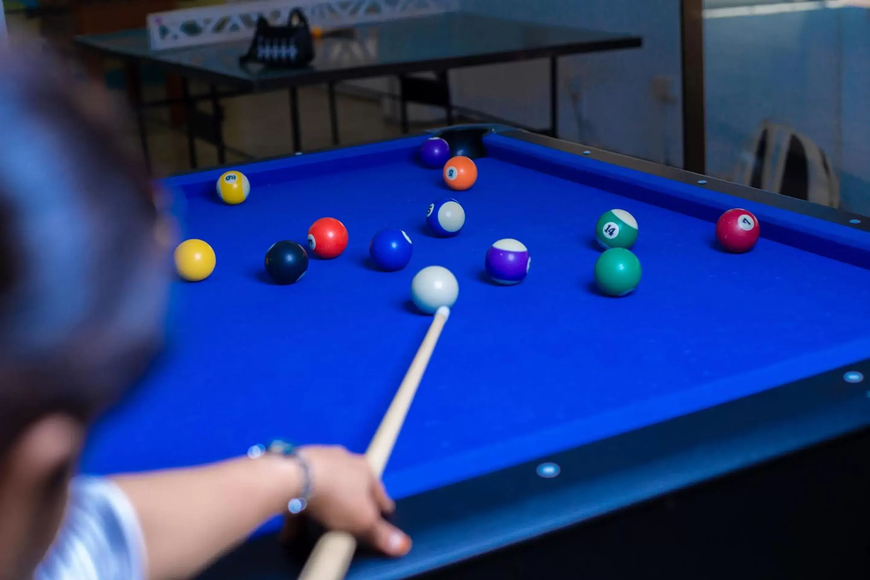 Activities, Billiards in Jangwani Sea Breeze Resort