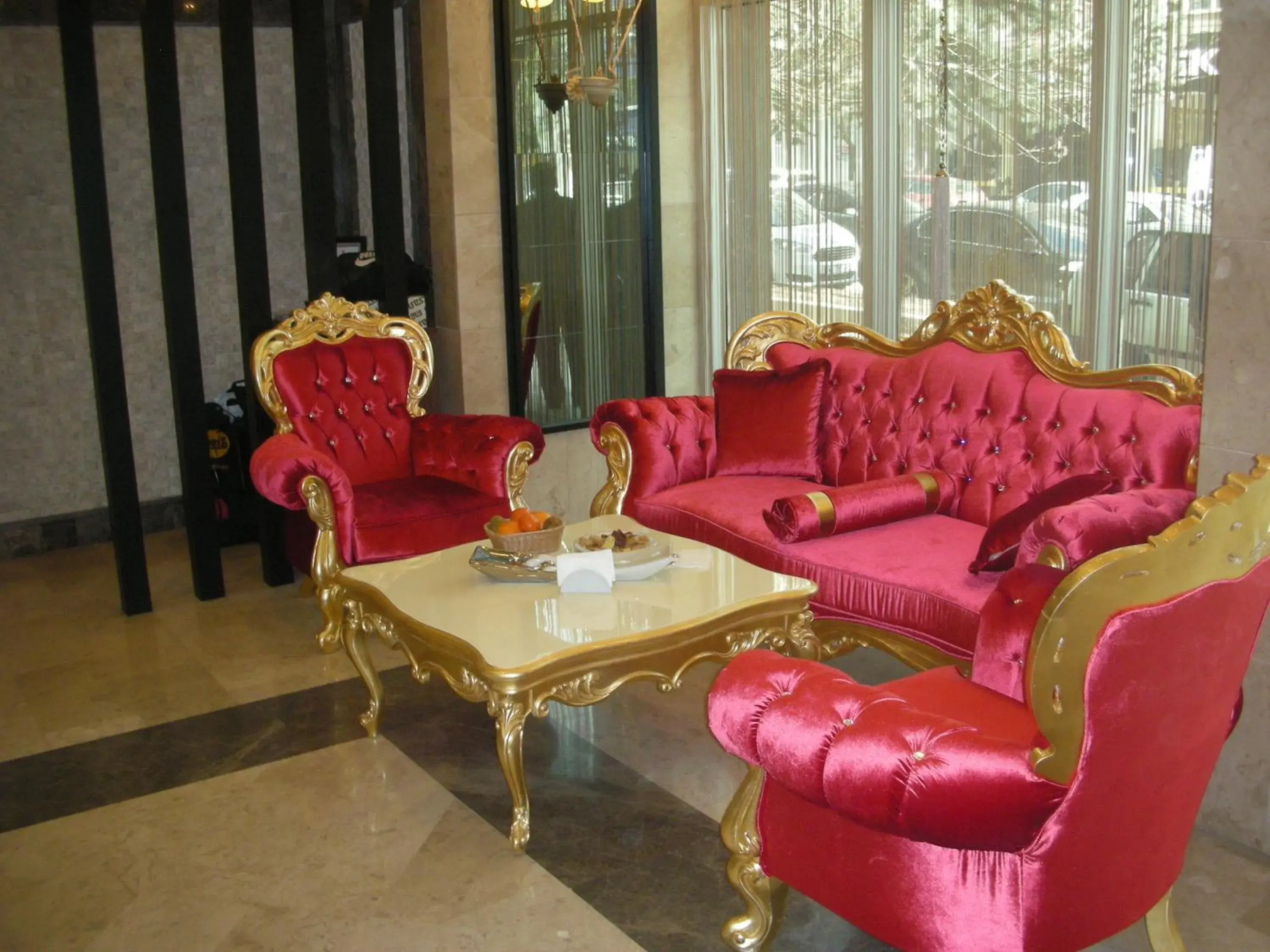 Decorative detail, Seating Area in Esila Hotel