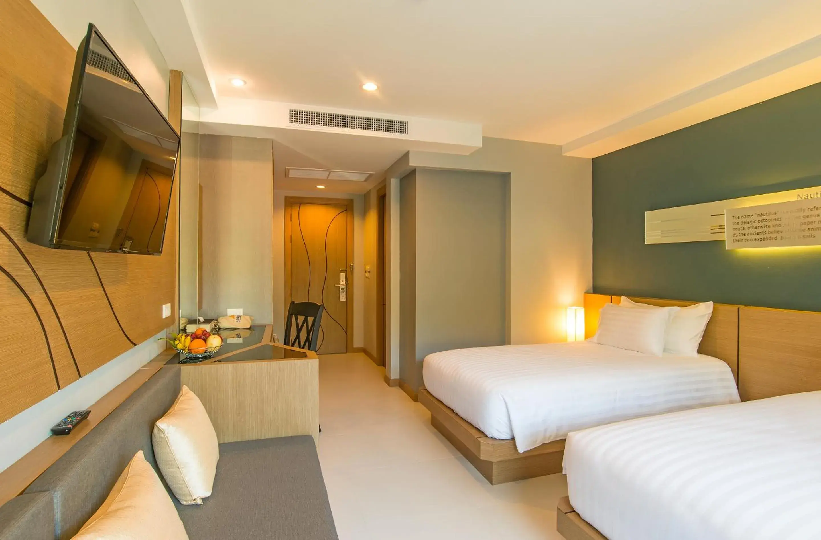 Bedroom, Bed in AVA SEA Resort Ao Nang Beach-SHA Extra Plus