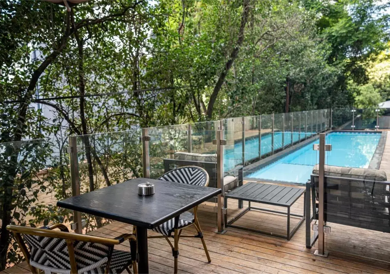 Pool view, Swimming Pool in The Catalyst Apartment Hotel by NEWMARK