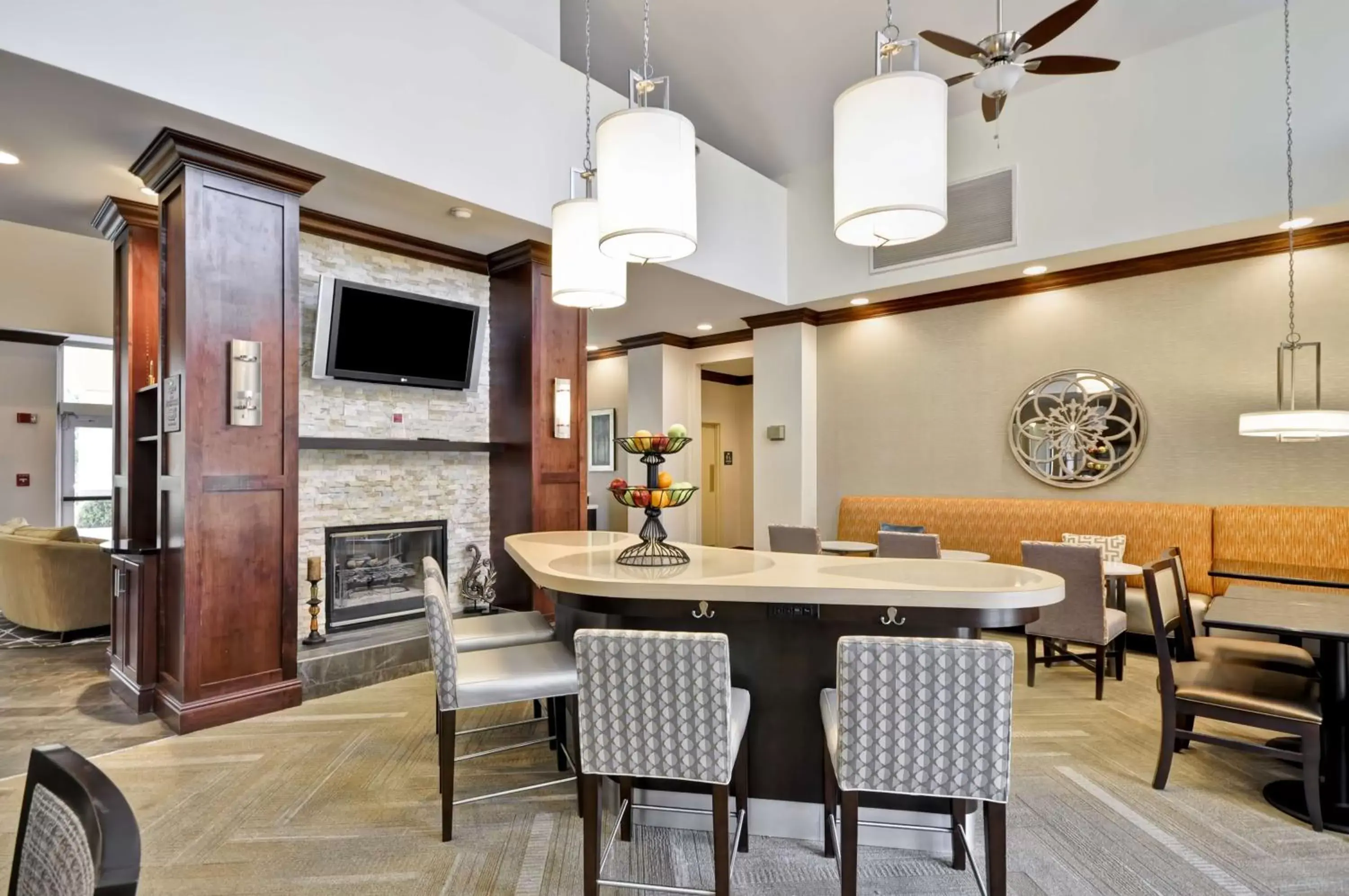 Restaurant/places to eat, Dining Area in Homewood Suites by Hilton Augusta