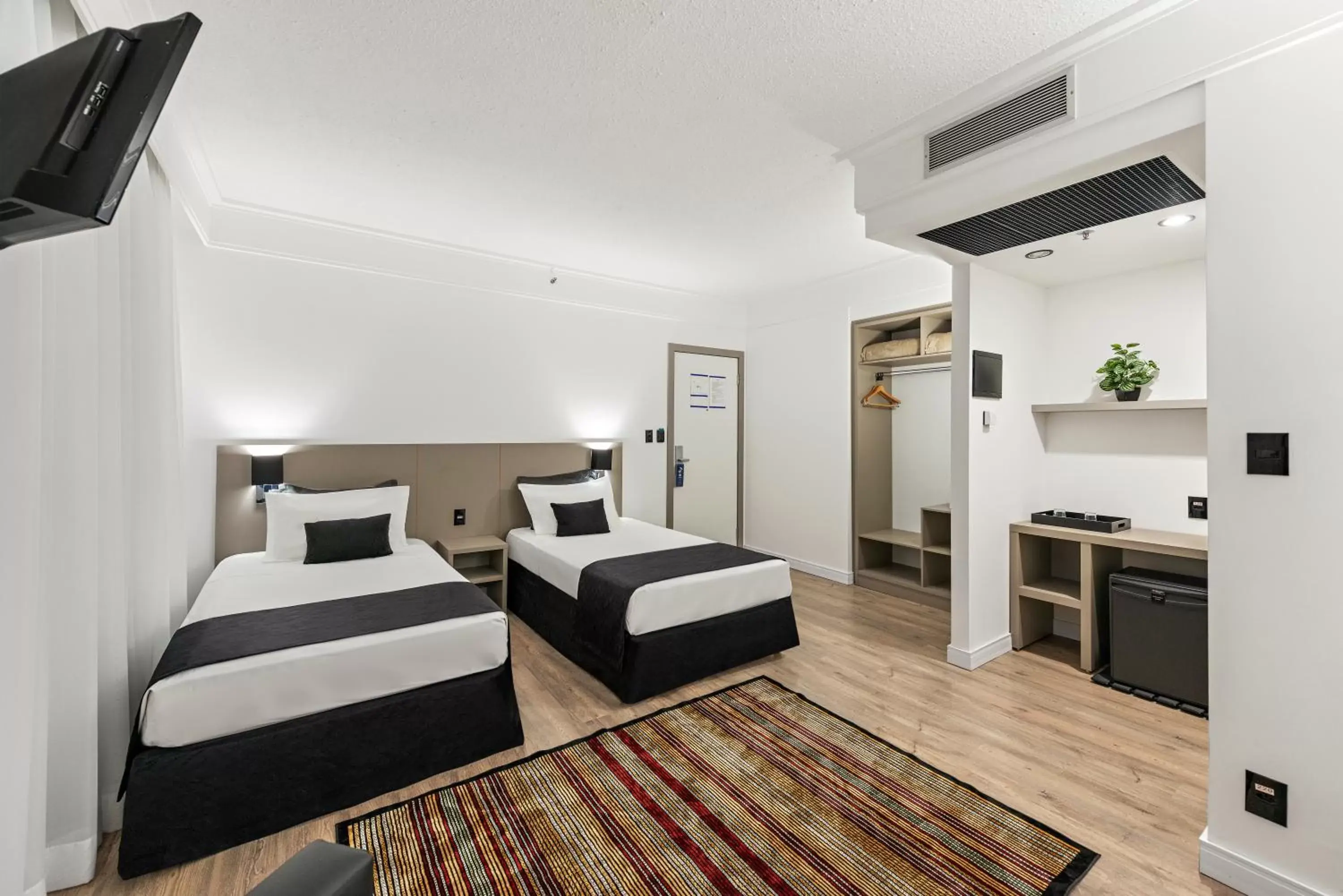 Superior Twin Room - single occupancy in Slaviero Guarulhos Aeroporto Superior Twin Room - single occupancy in Slaviero Guarulhos Aeroporto