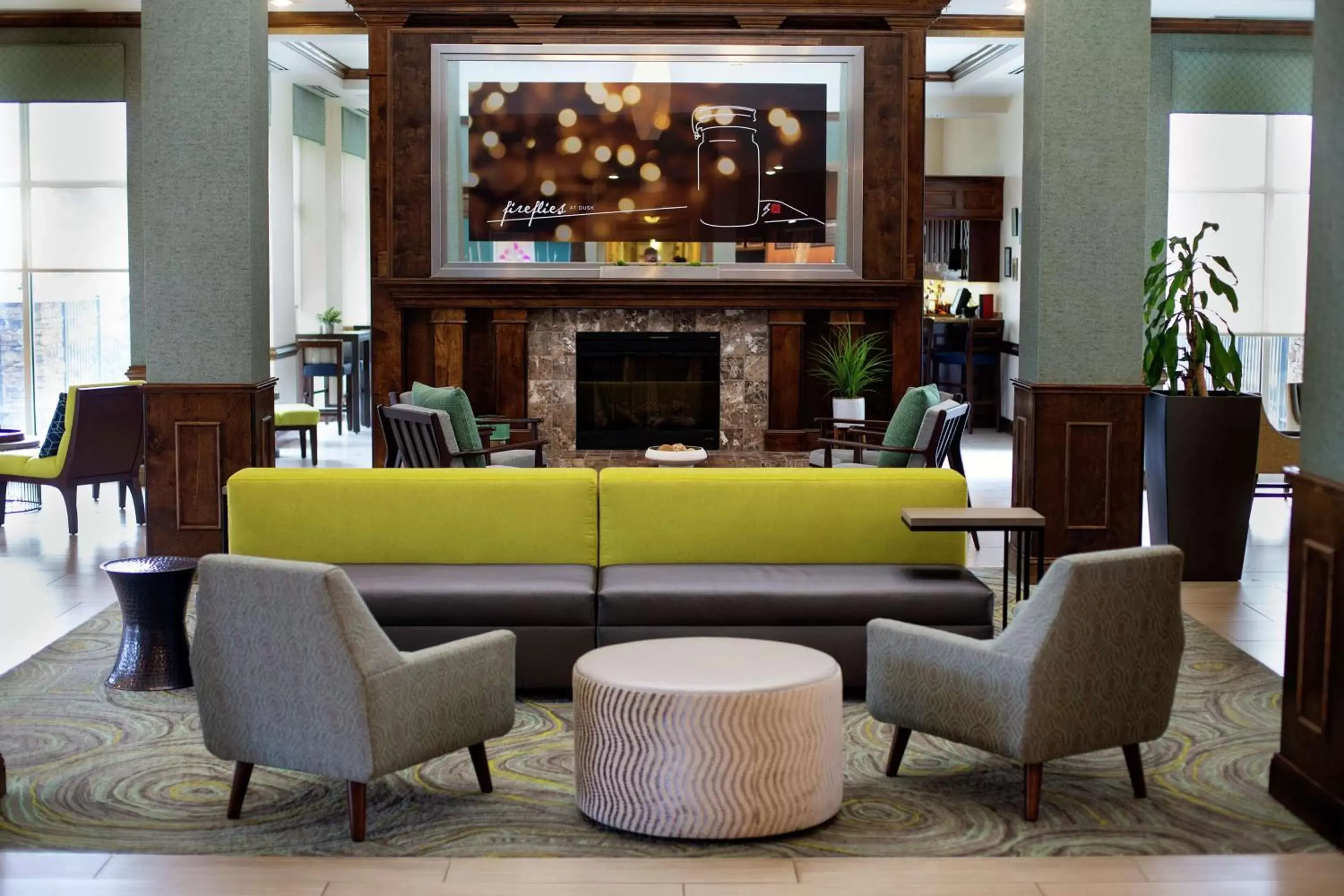 Lobby or reception, Lounge/Bar in Hilton Garden Inn Valdosta