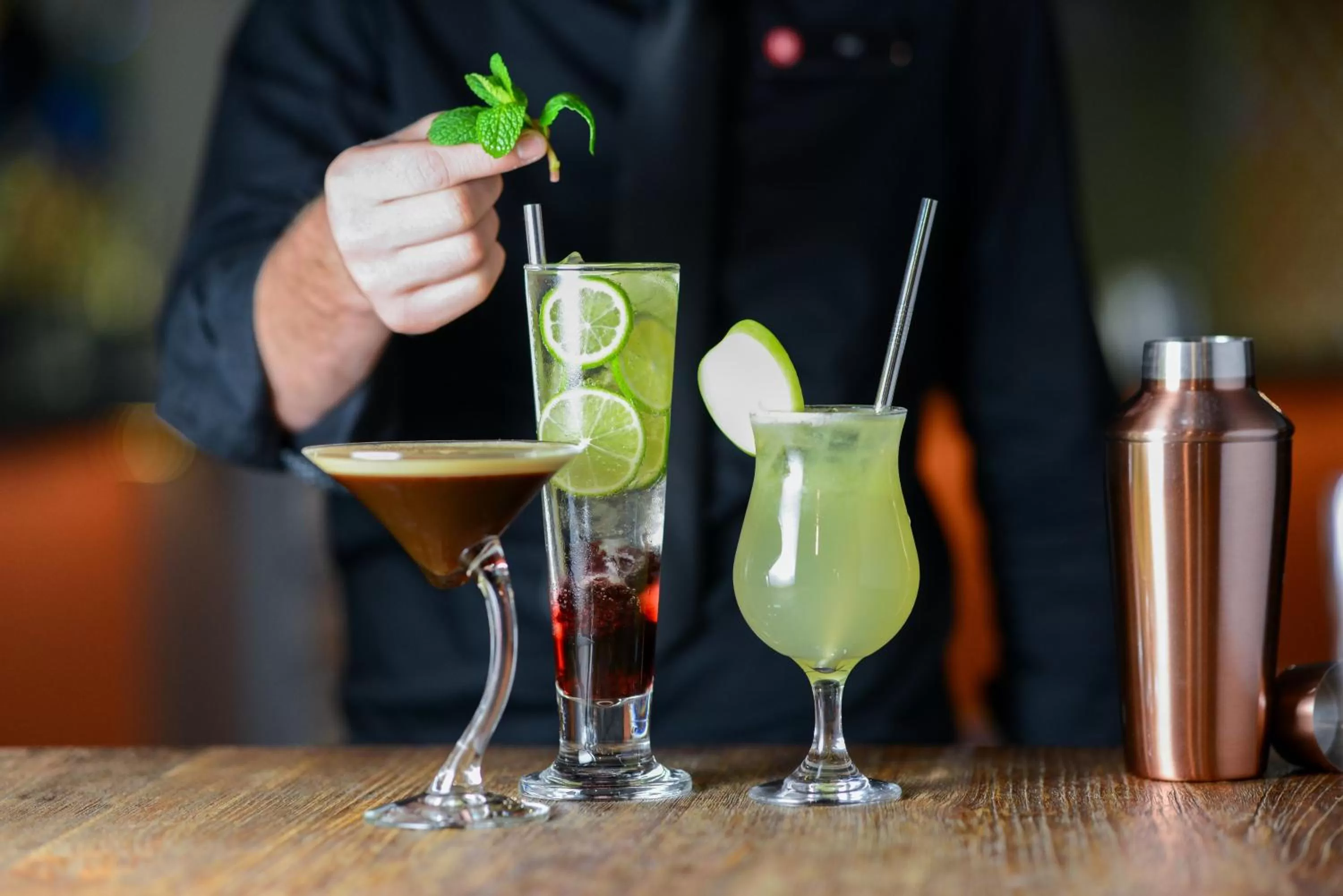 Alcoholic drinks in Rydges Armidale