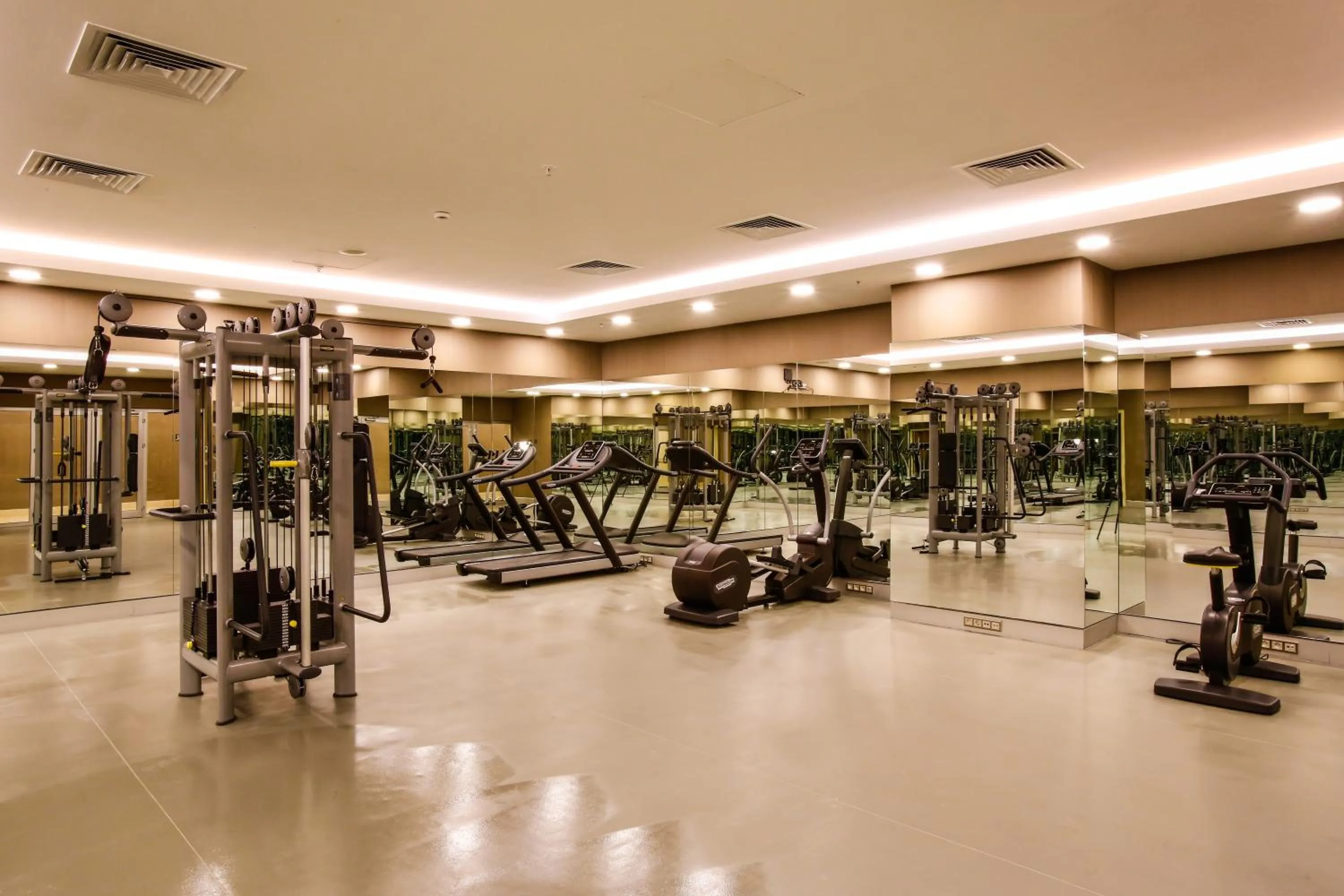 Fitness centre/facilities in Park Dedeman Bostanci Hotel