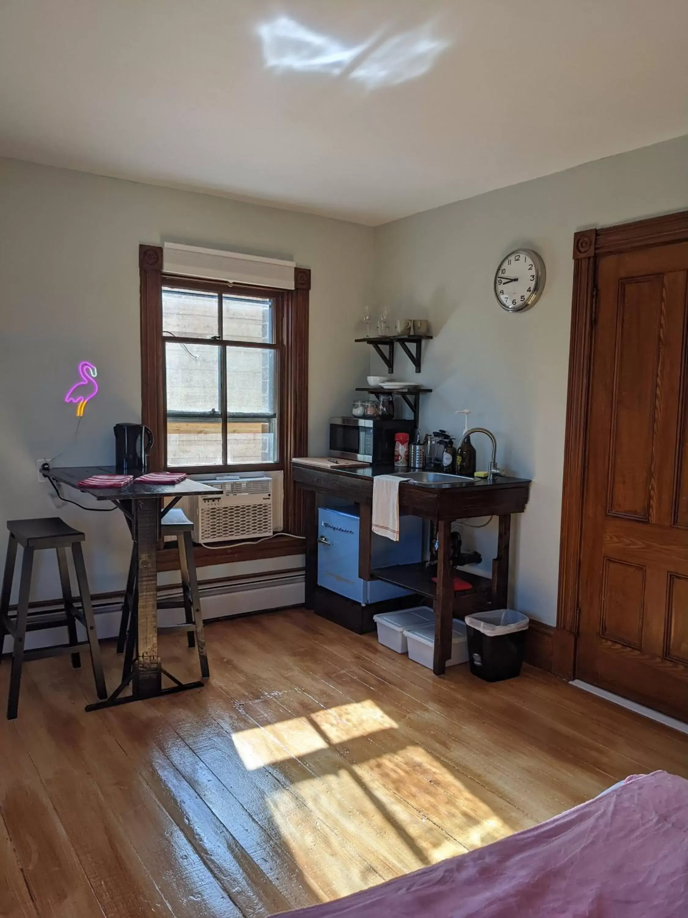 Dining Area in Pink Flamingo