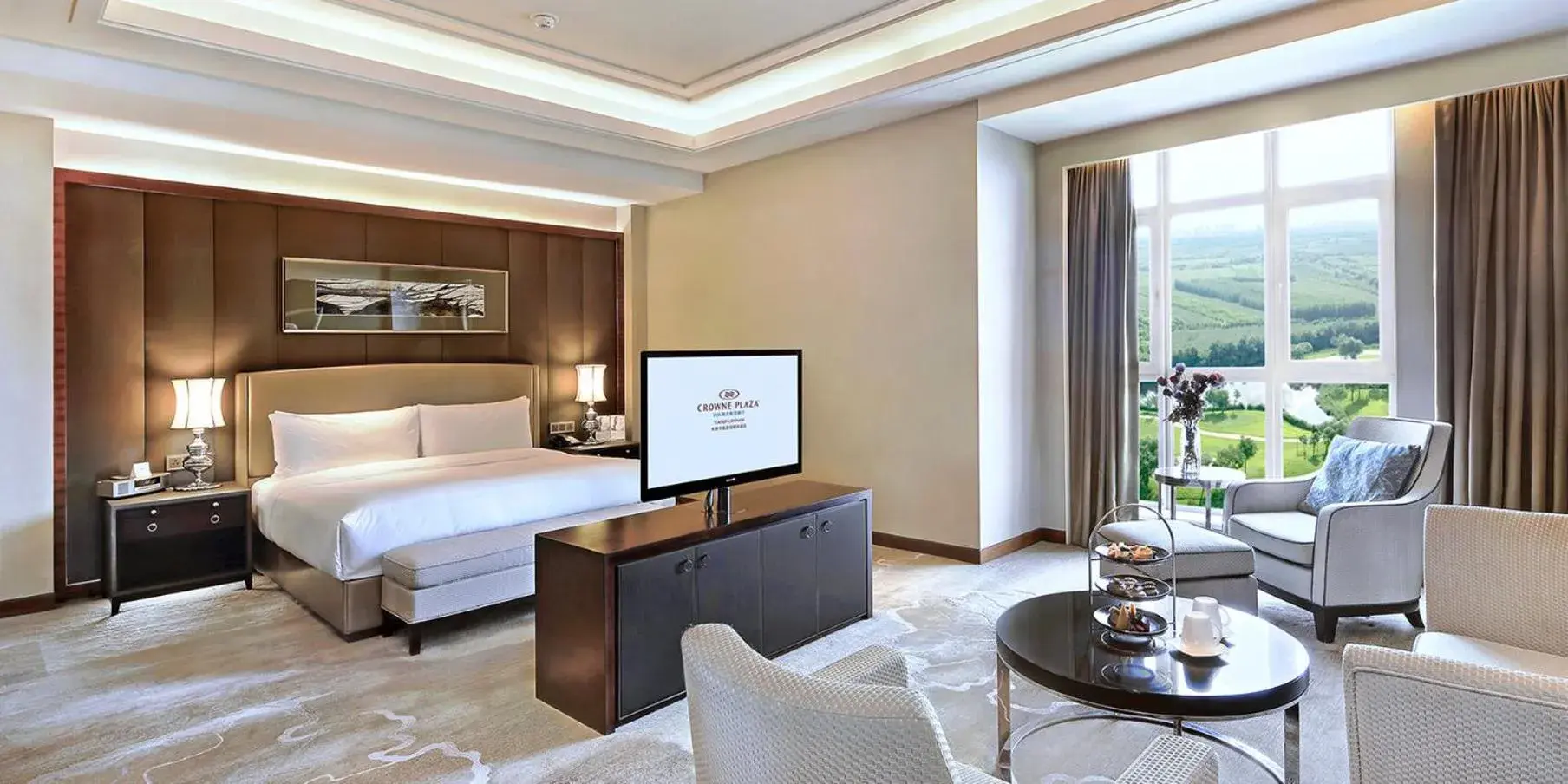 Photo of the whole room in Crowne Plaza Tianjin Jinnan, an IHG Hotel