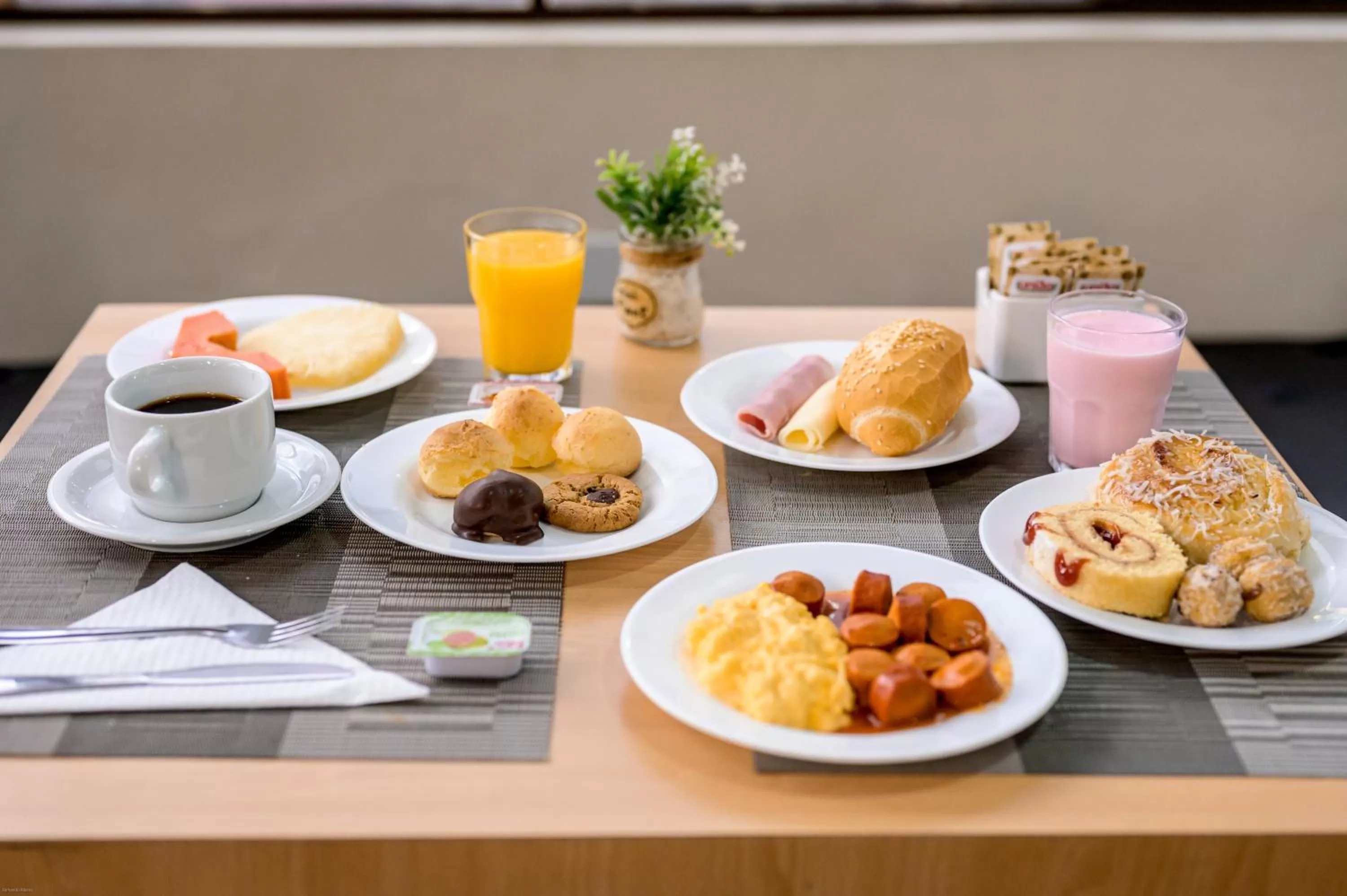 Breakfast in Dan Inn São Paulo Higienópolis by Nacional Inn - PRÓXIMO À AV PAULISTA