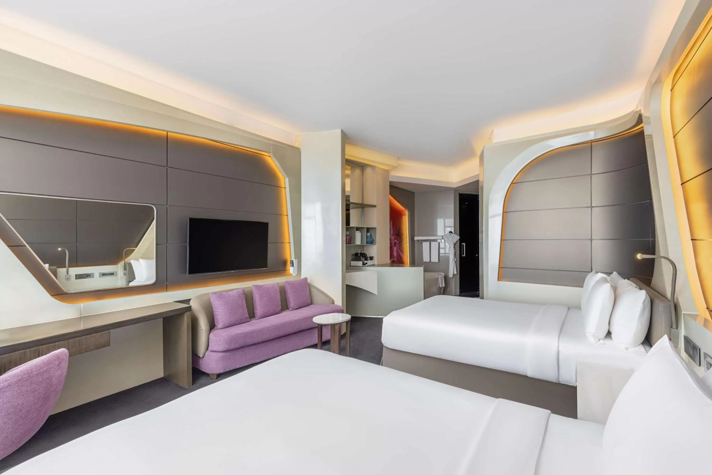 Bed in V Hotel Dubai, Curio Collection by Hilton