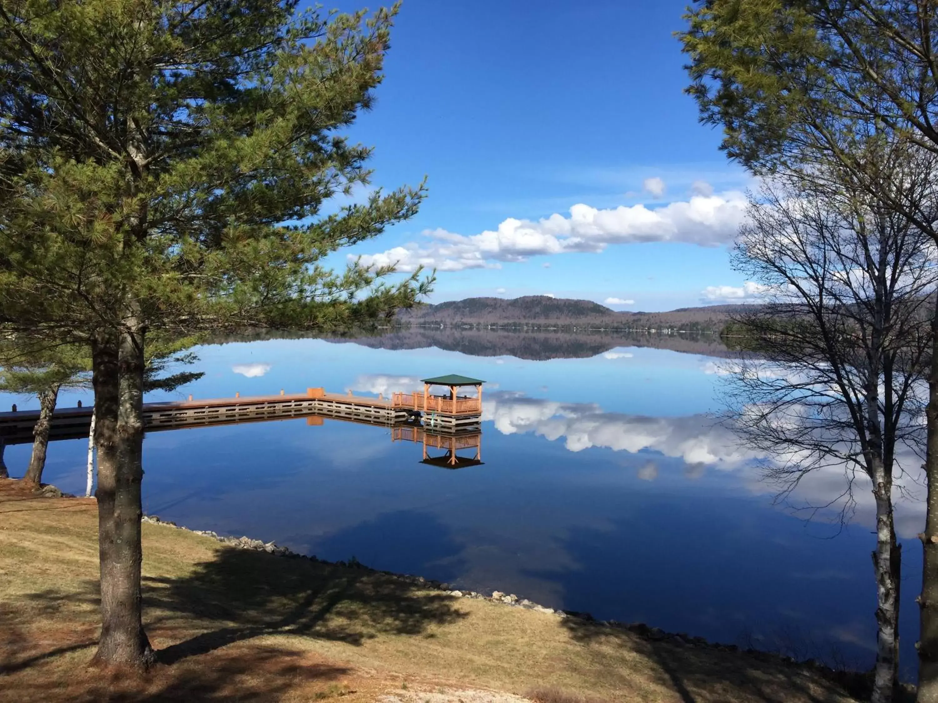 Lake view in The Woods Inn