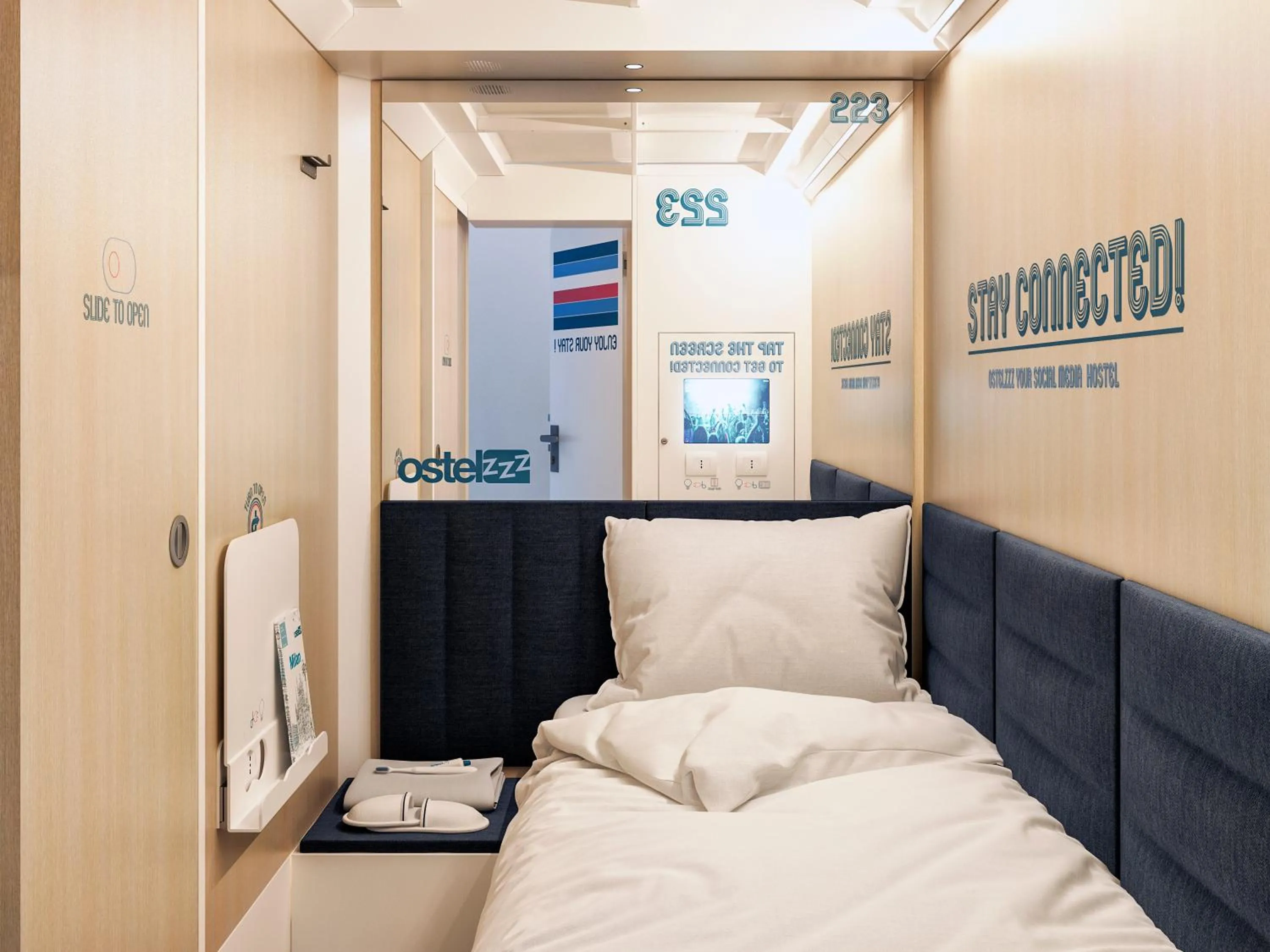 Bed in Ostelzzz Milano