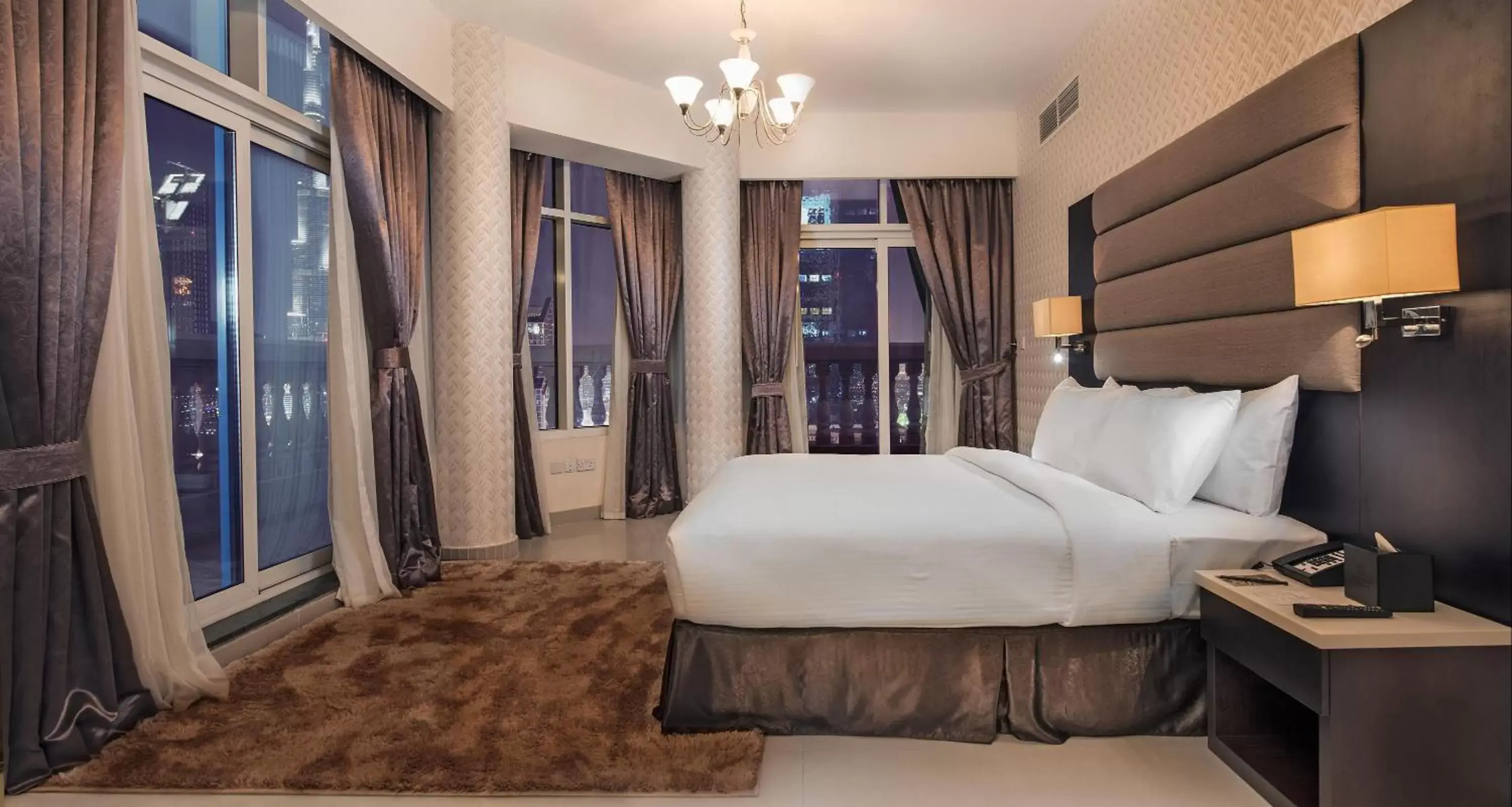Bedroom in Emirates Grand Hotel