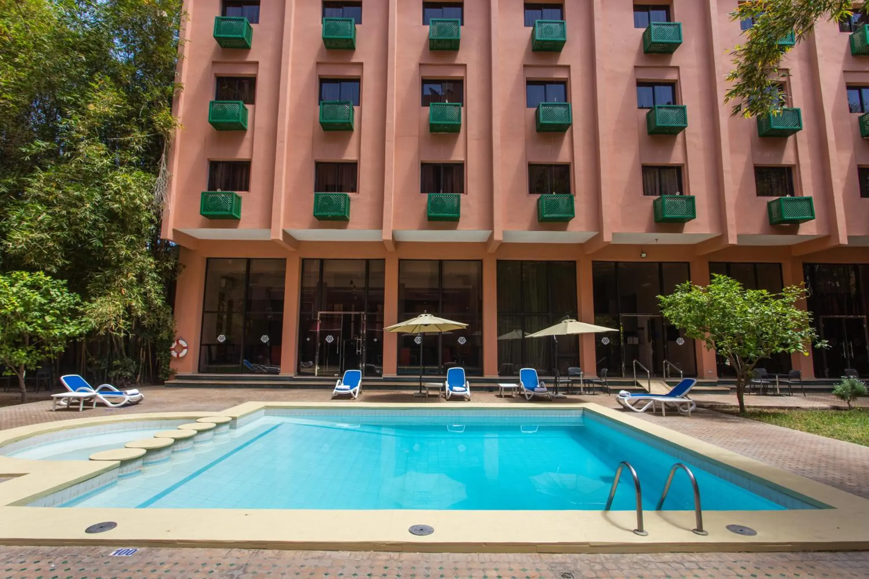 Property Building in Hotel Meriem Marrakech