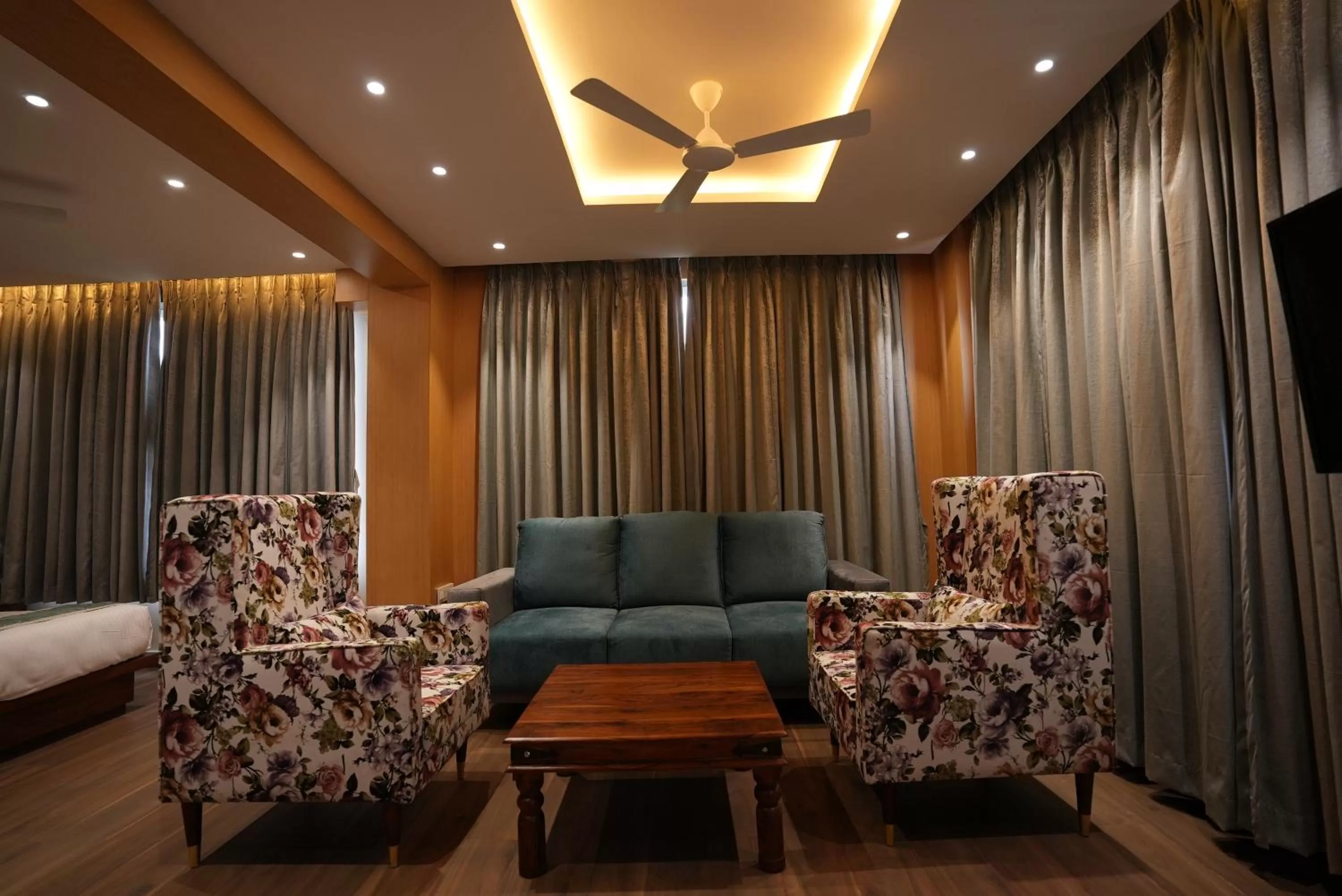 Living room in Eden Park Boutique Hotel