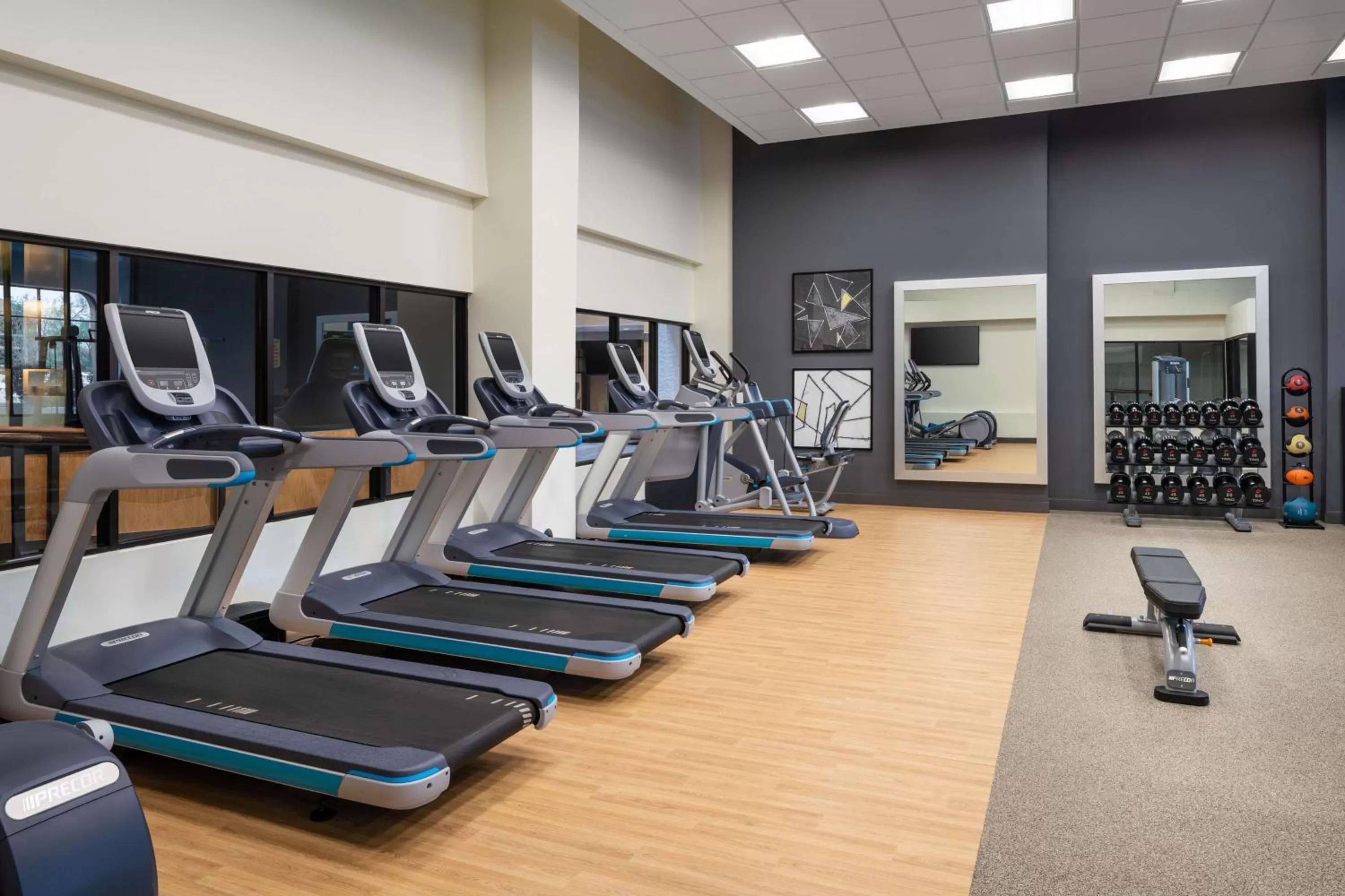 Fitness centre/facilities in Embassy Suites by Hilton Austin Central