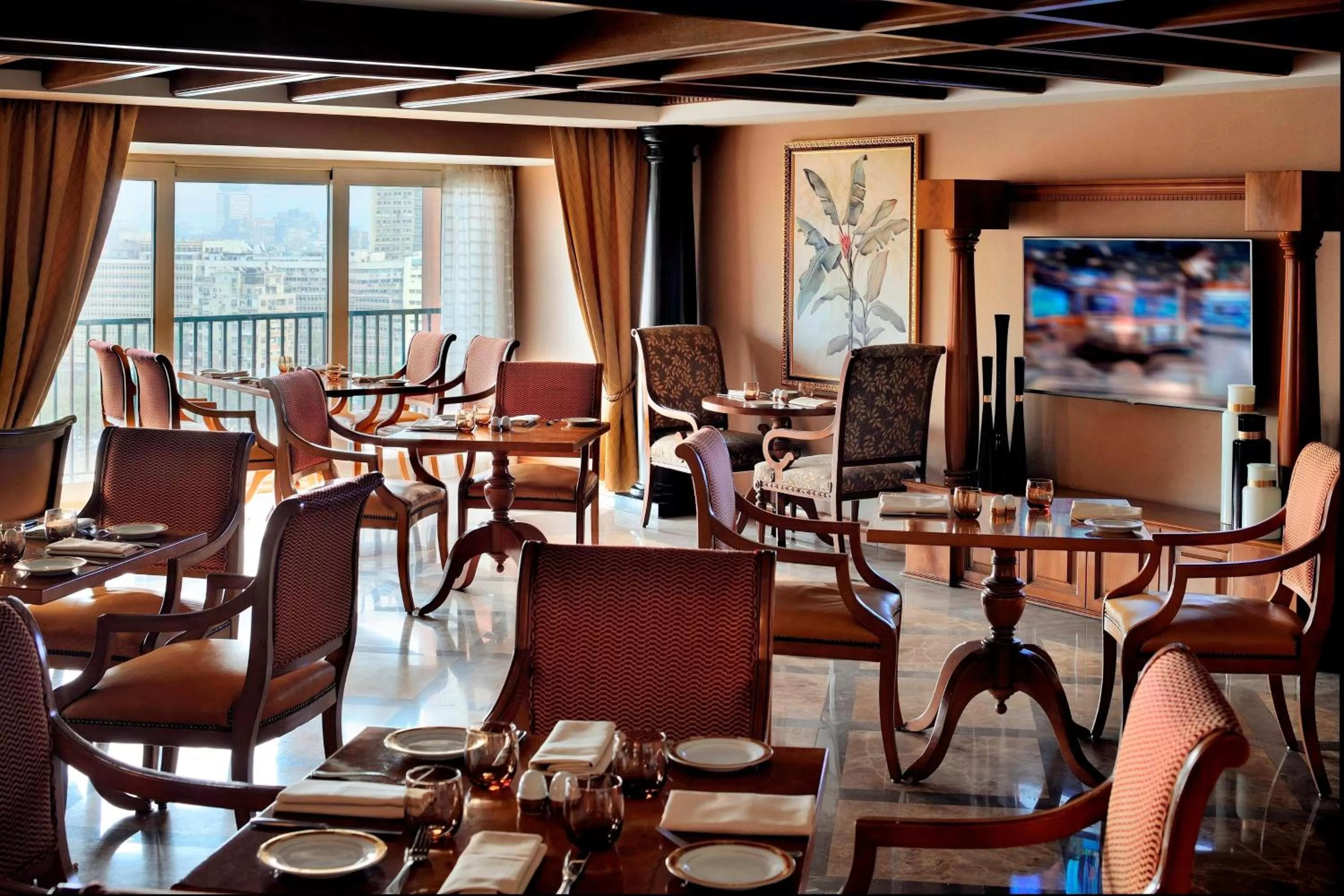 Lounge or bar in Cairo Marriott Hotel