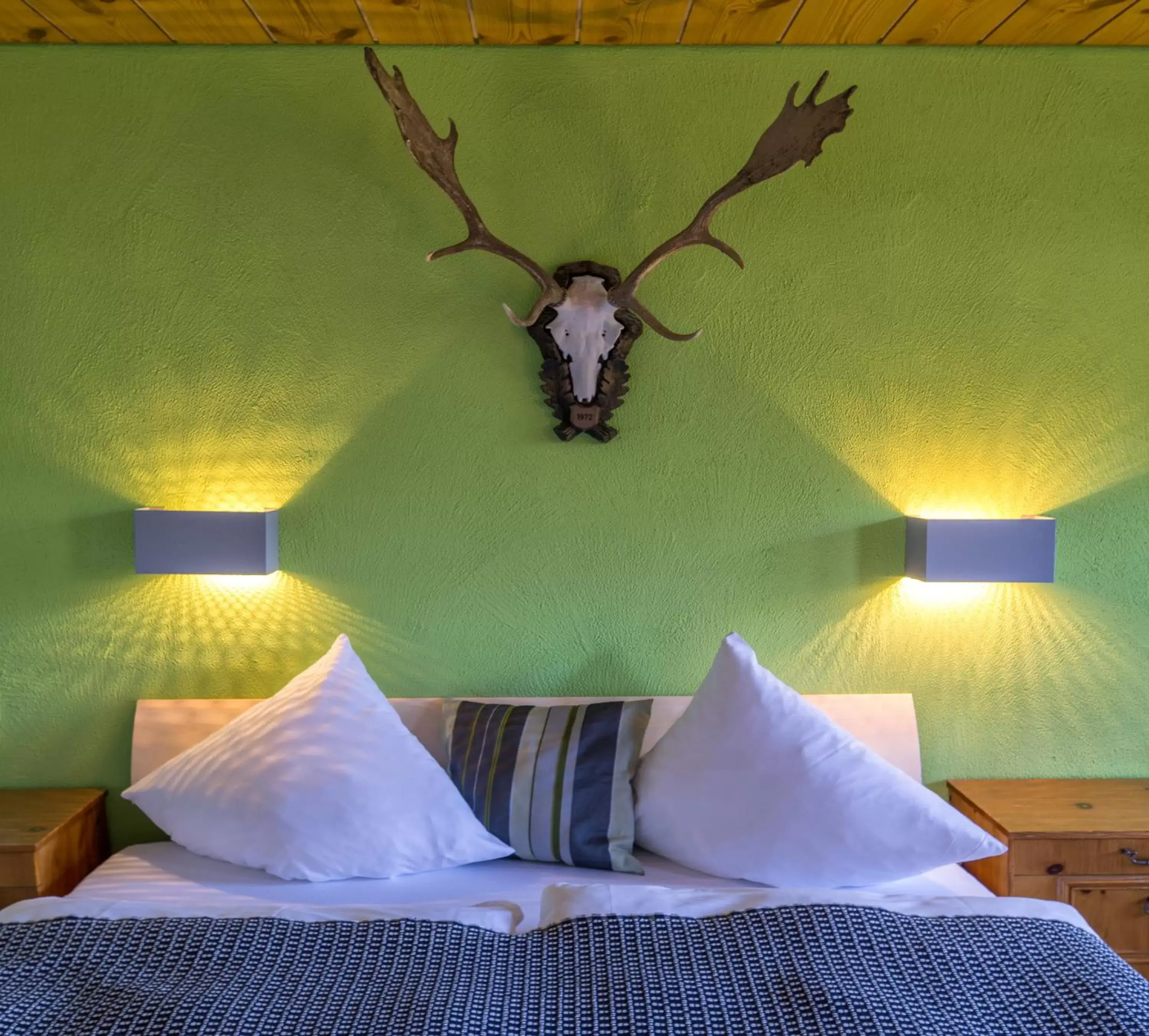 Bed in Hotel Seehof-Arosa
