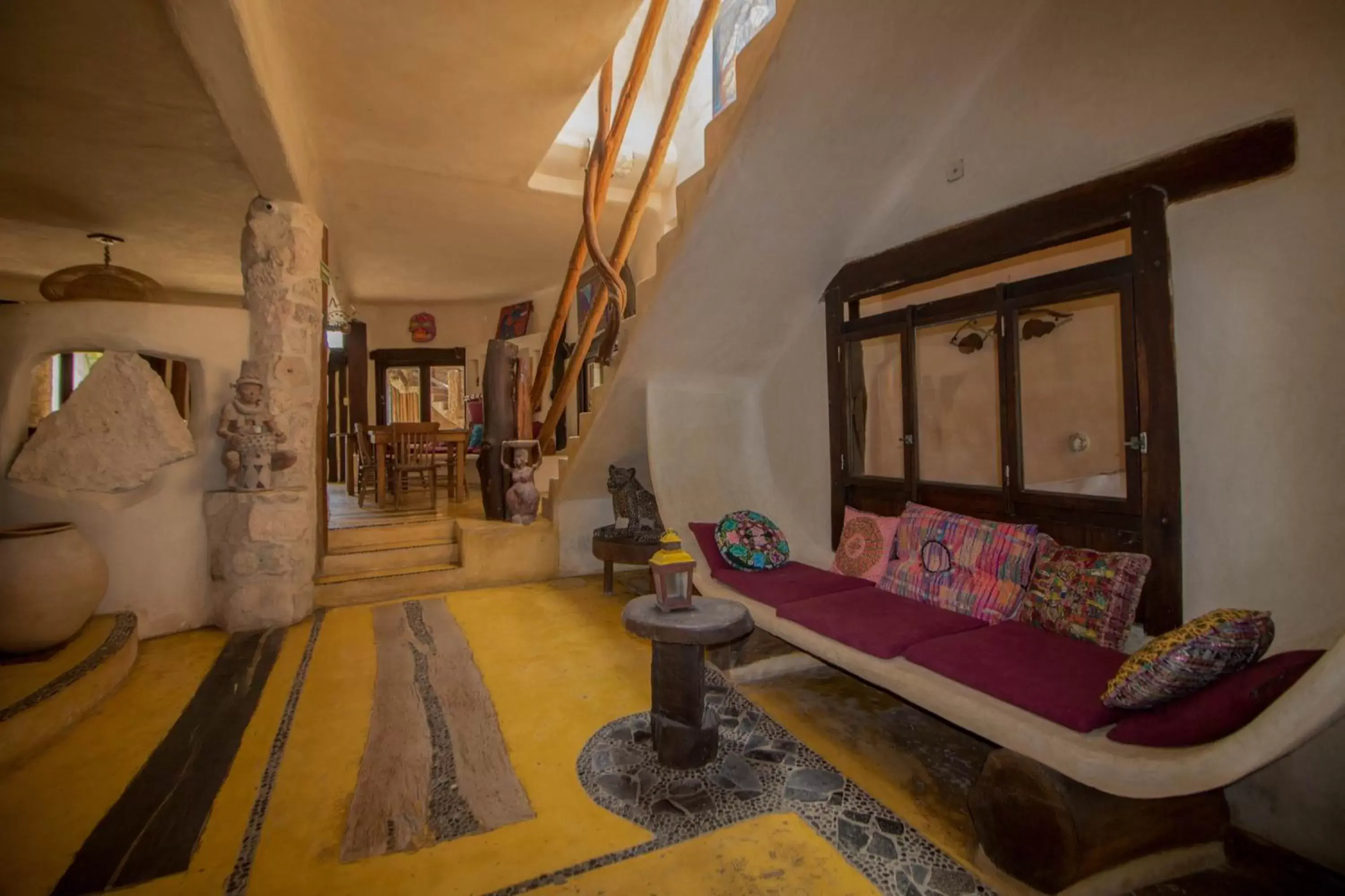 Lobby or reception, Seating Area in La Posada del Sol Boutique Hotel Tulum