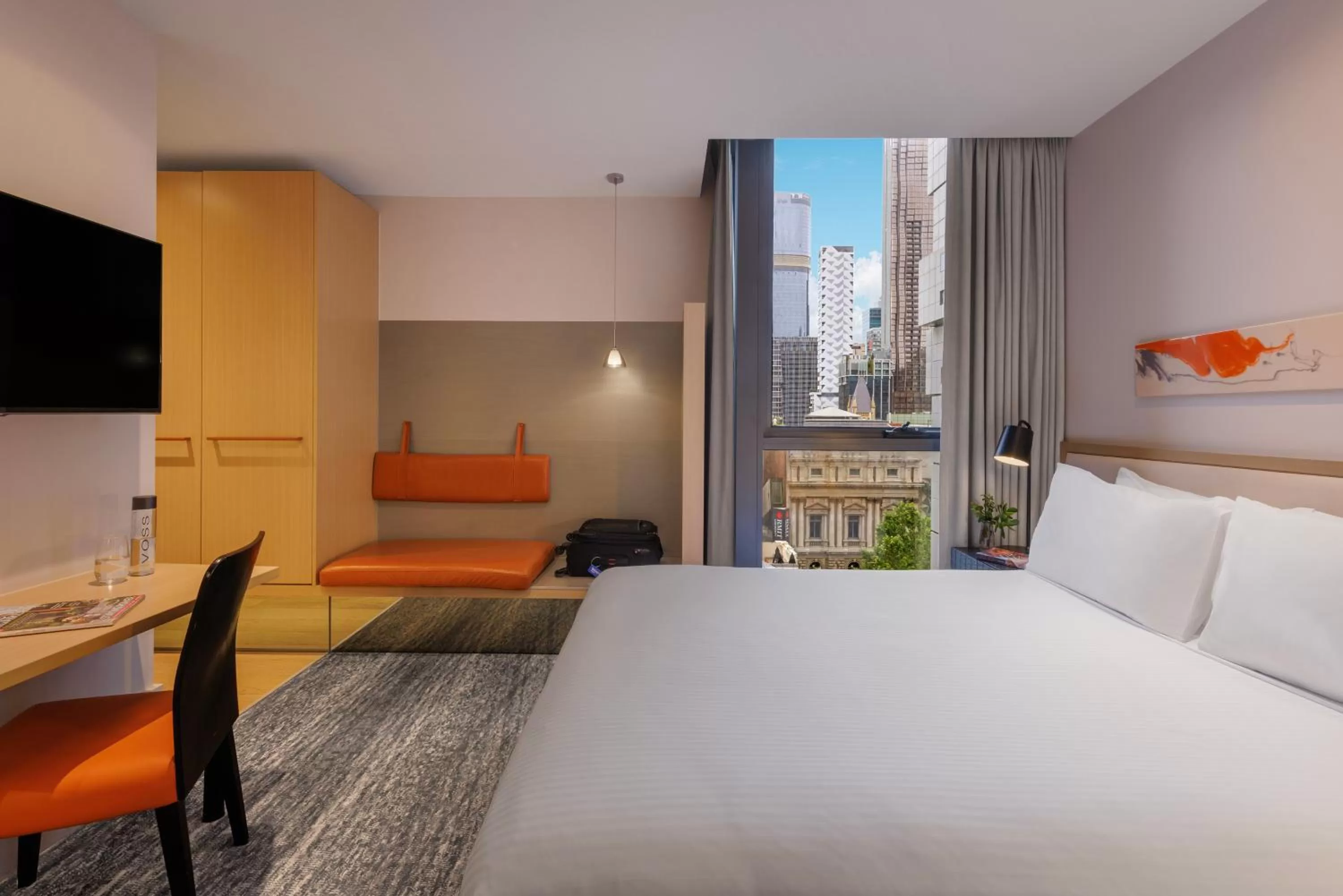 Bedroom, Bed in Brady Hotels Central Melbourne