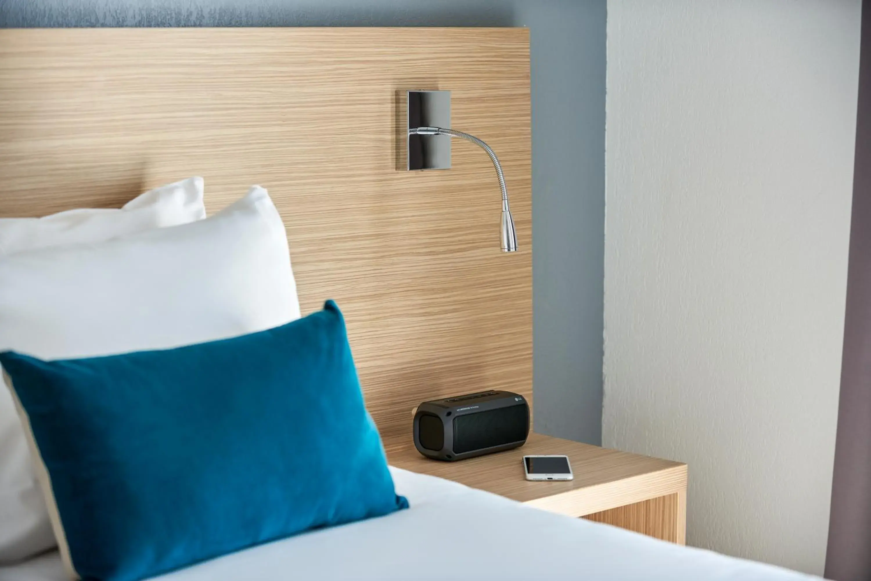 Bedroom, Bed in Aparthotel Adagio Access Nice Magnan Bedroom, Bed in Aparthotel Adagio Access Nice Magnan