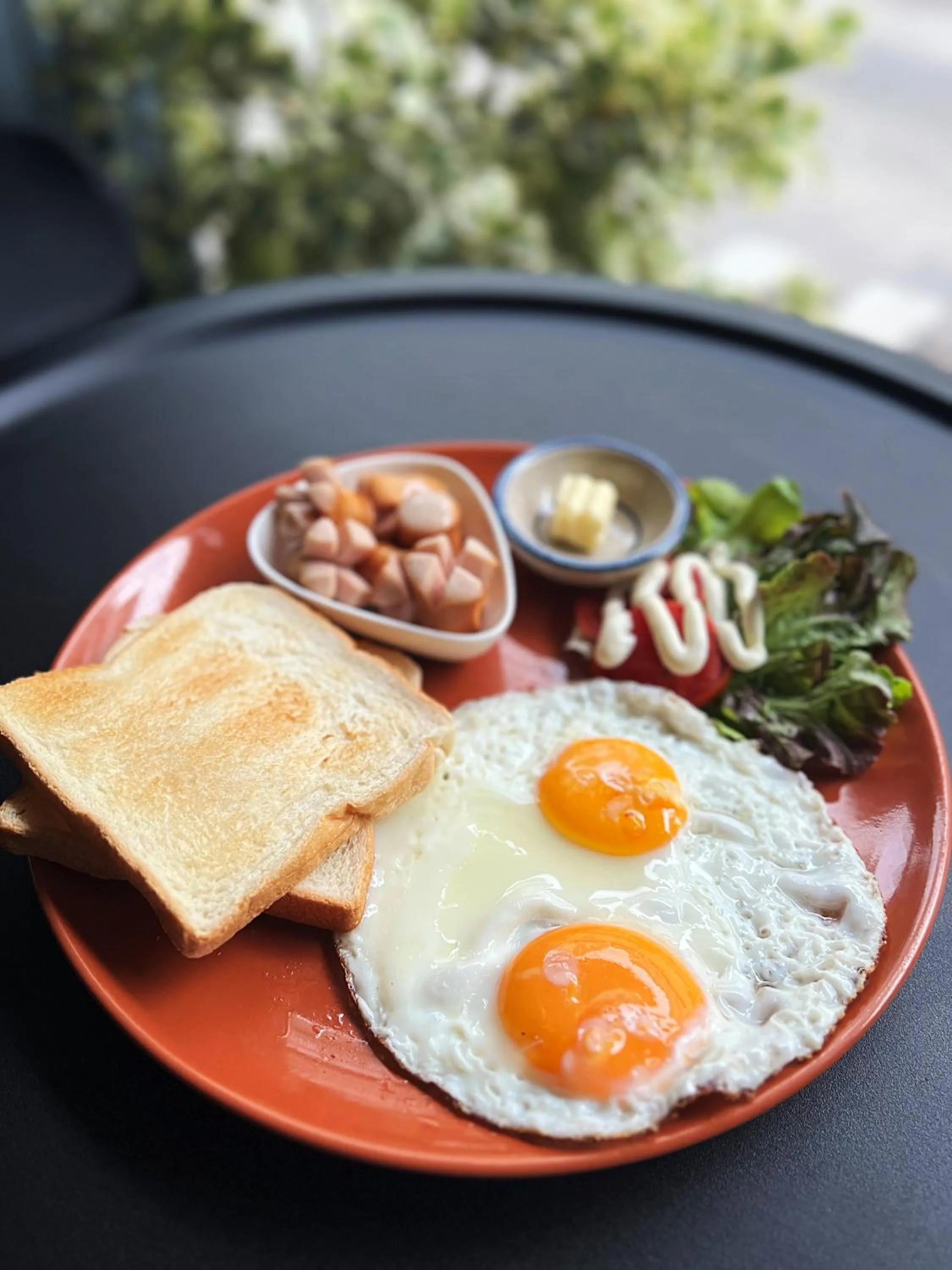 Food in Here Hostel Bangkok