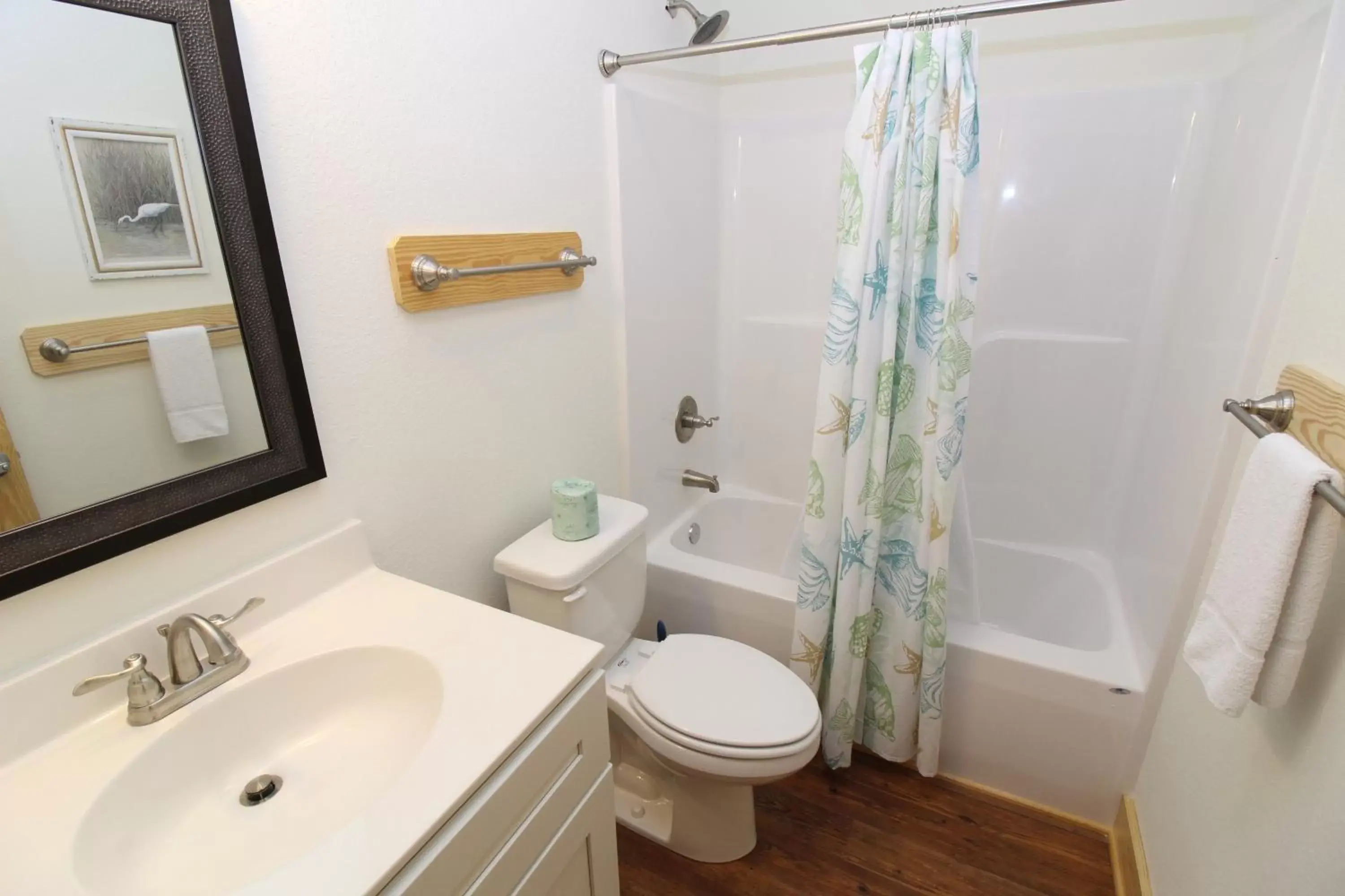 Bathroom in Whalebone Ocean Cottages by KEES Vacations