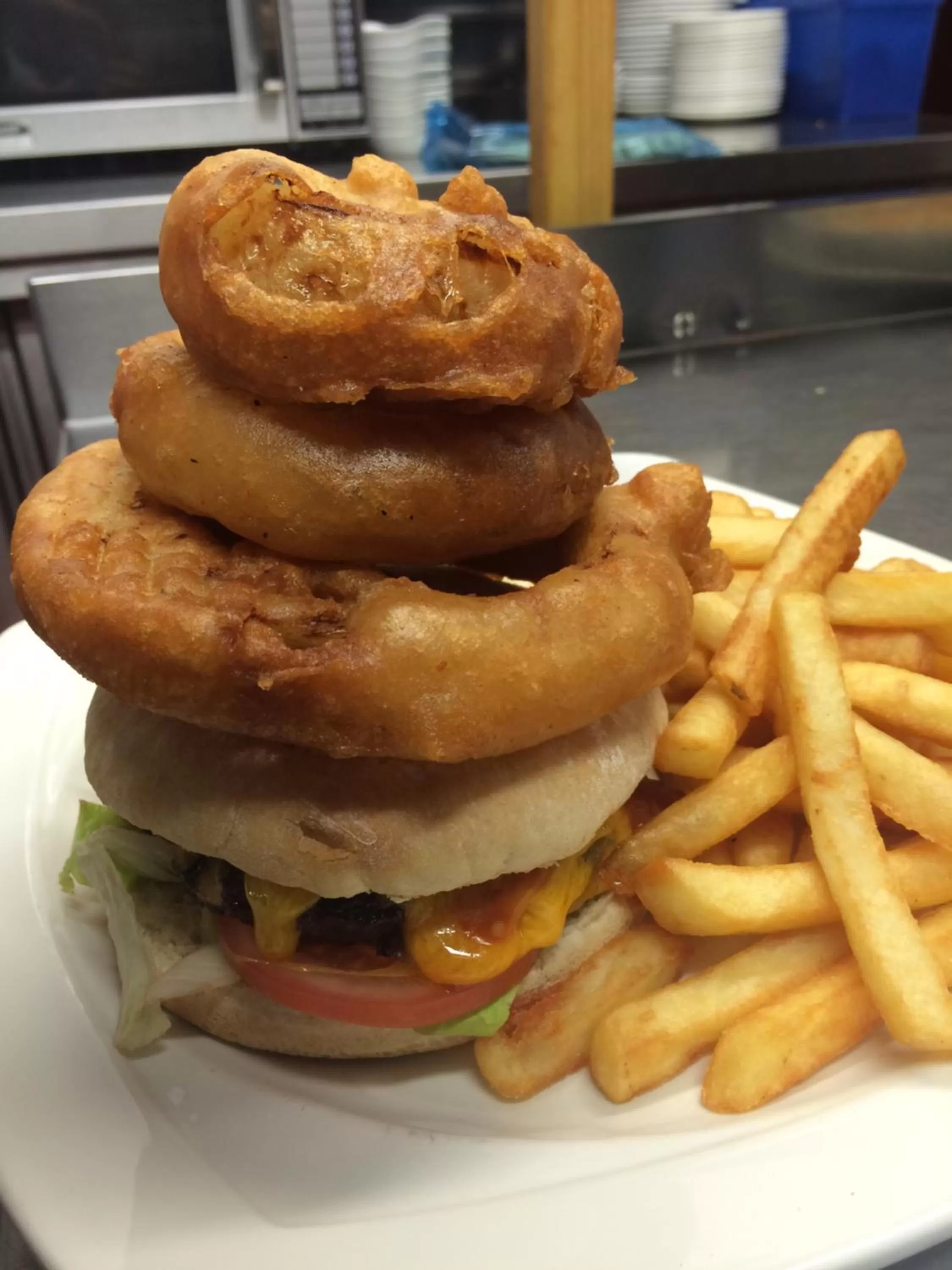 Food close-up in The George Hotel