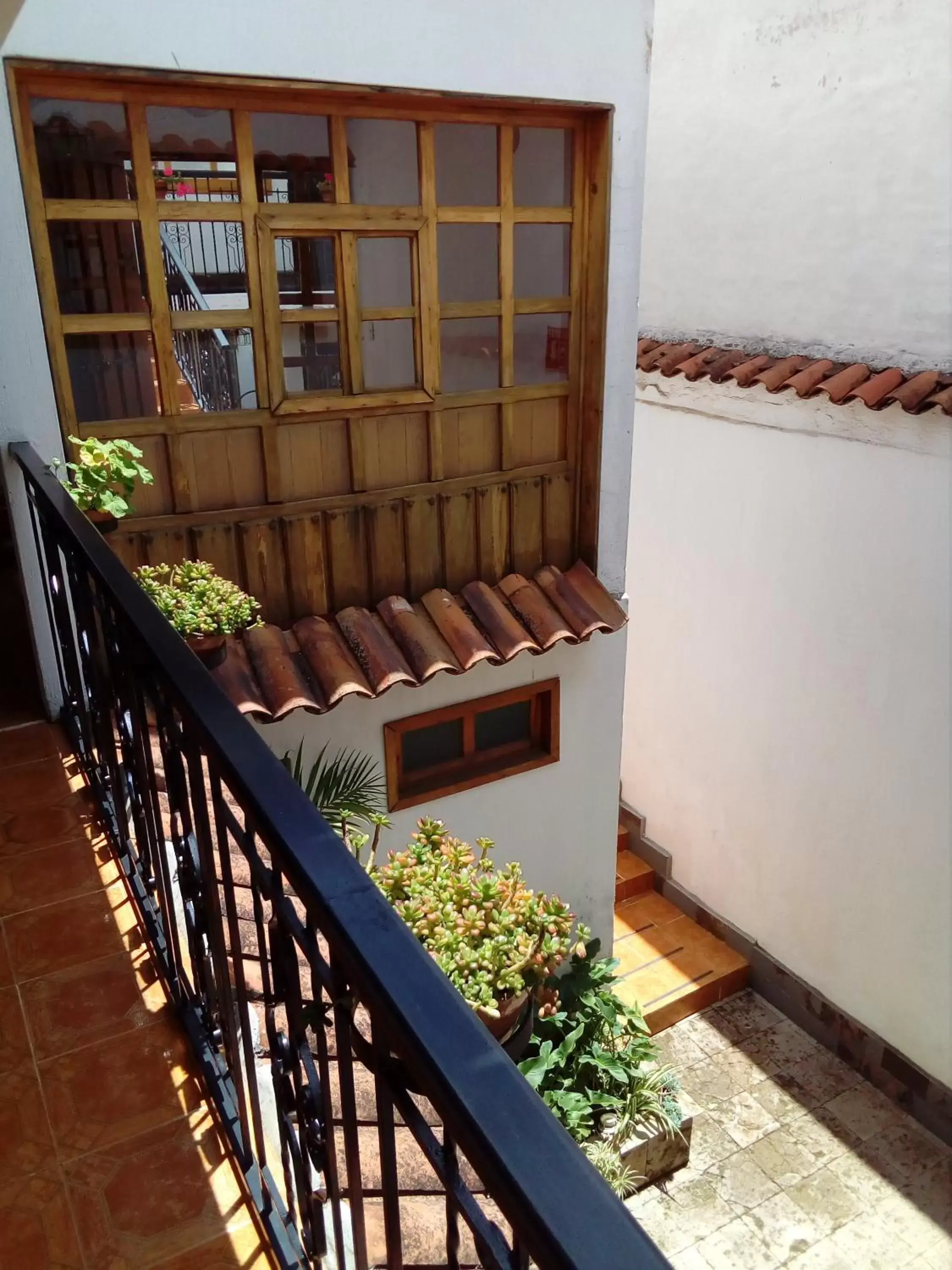 Balcony/Terrace in Las Margaritas Hotel Posada