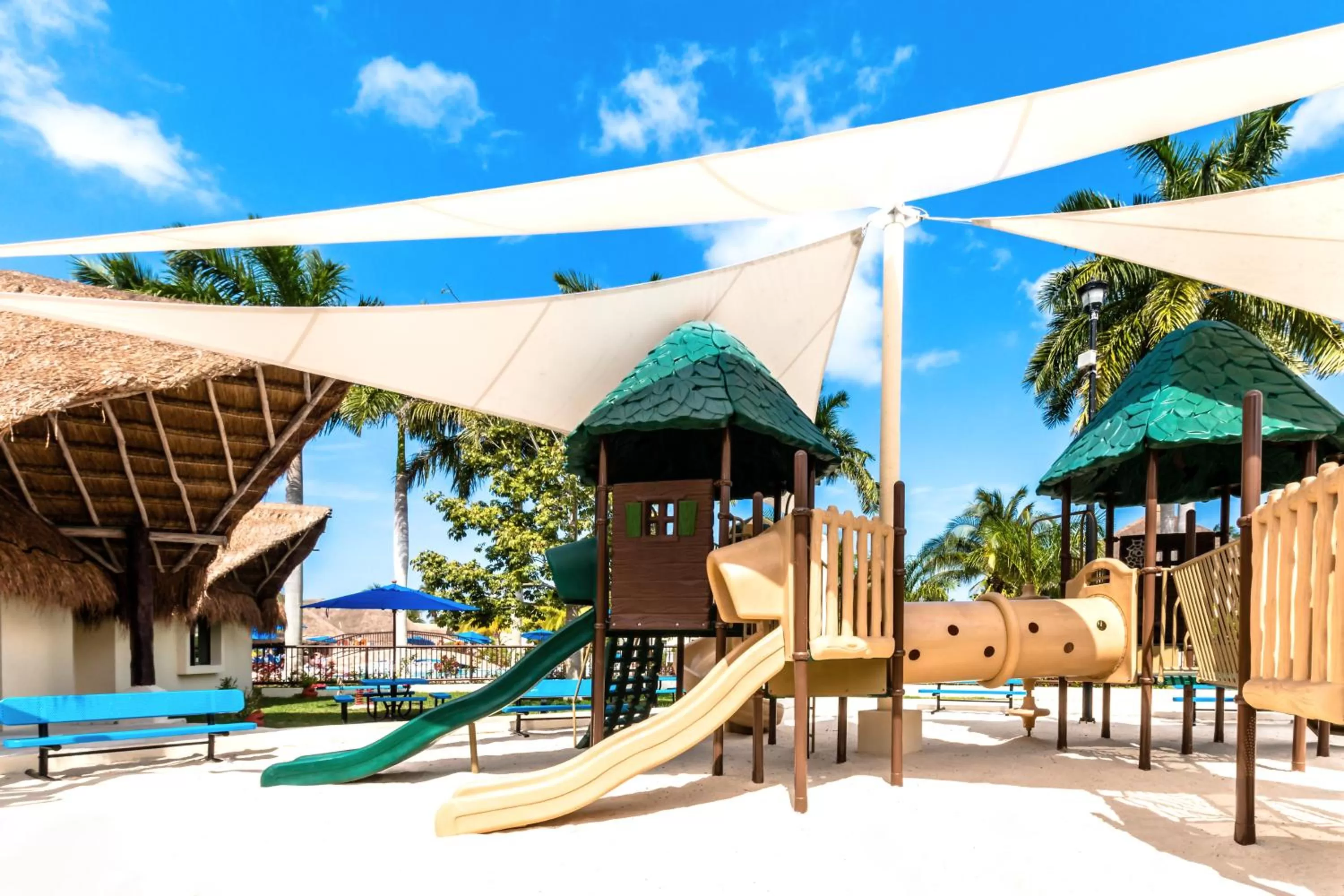 Children play ground in Allegro Cozumel All-Inclusive