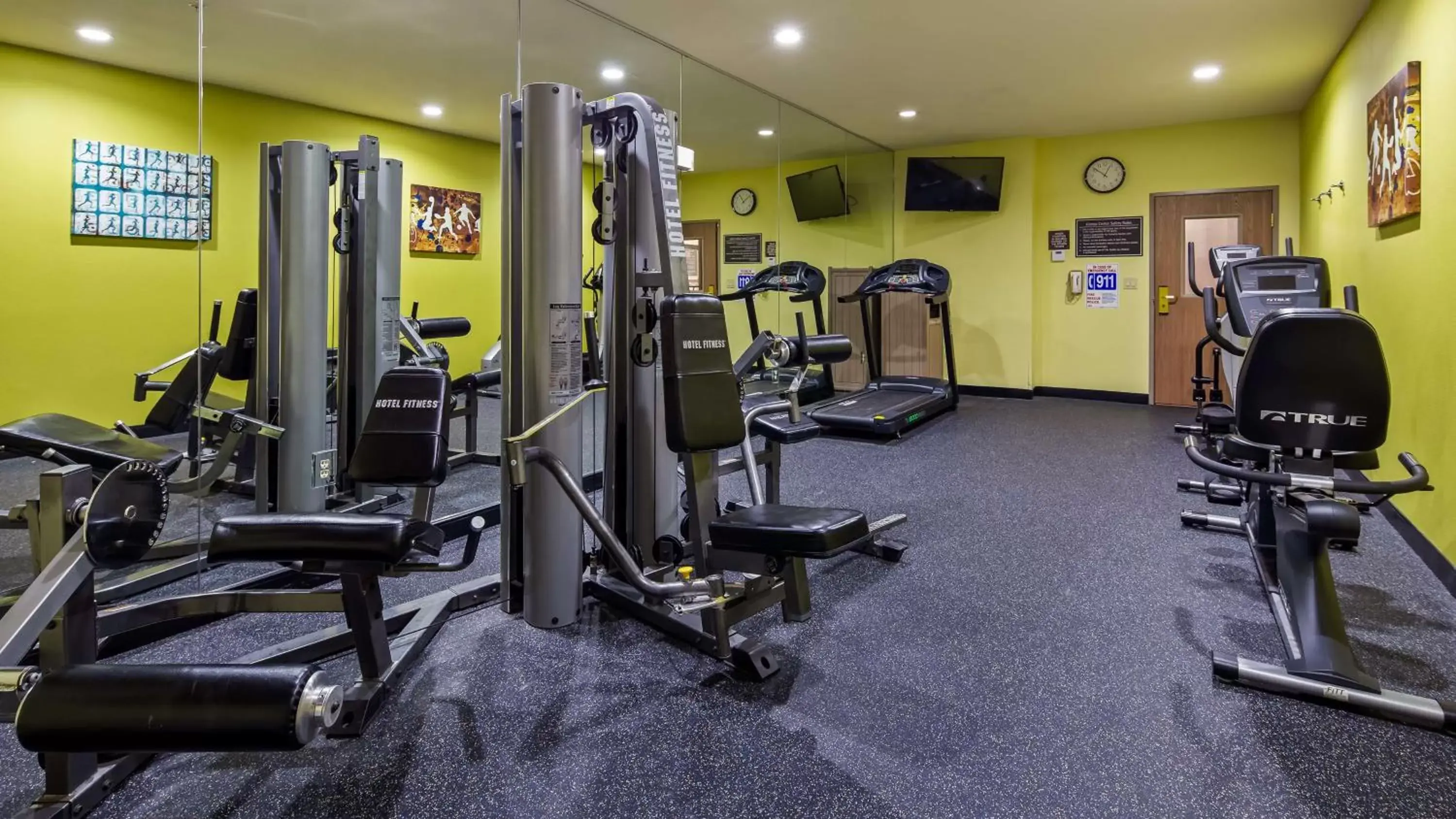 Fitness centre/facilities, Fitness Center/Facilities in Best Western Plus Mansfield Inn and Suites
