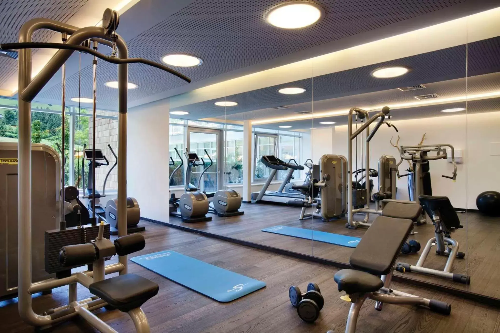 On site, Fitness Center/Facilities in Kempinski Hotel Das Tirol