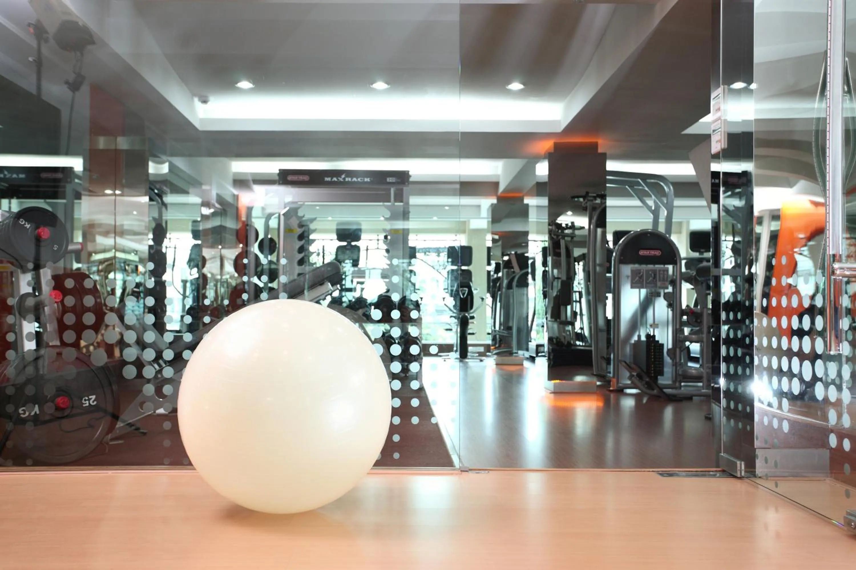 Fitness centre/facilities in Amaranta Hotel