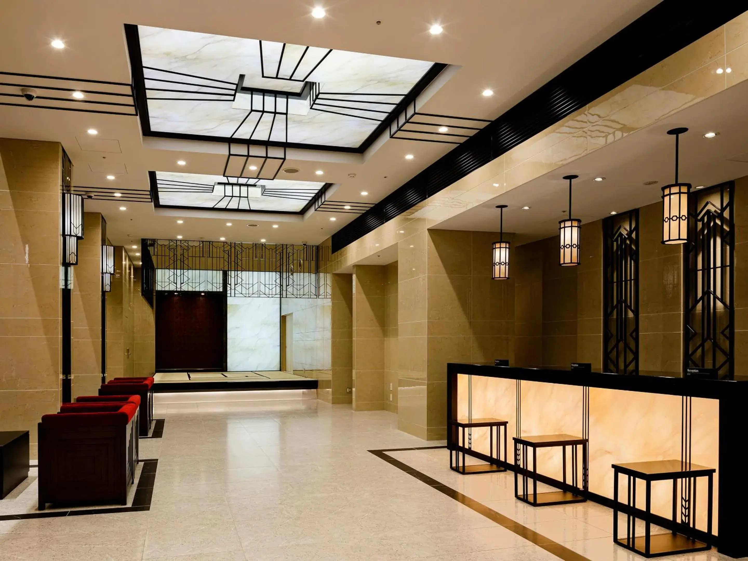 Lobby or reception, Lobby/Reception in Hotel Dans Le Coeur Osaka Umeda